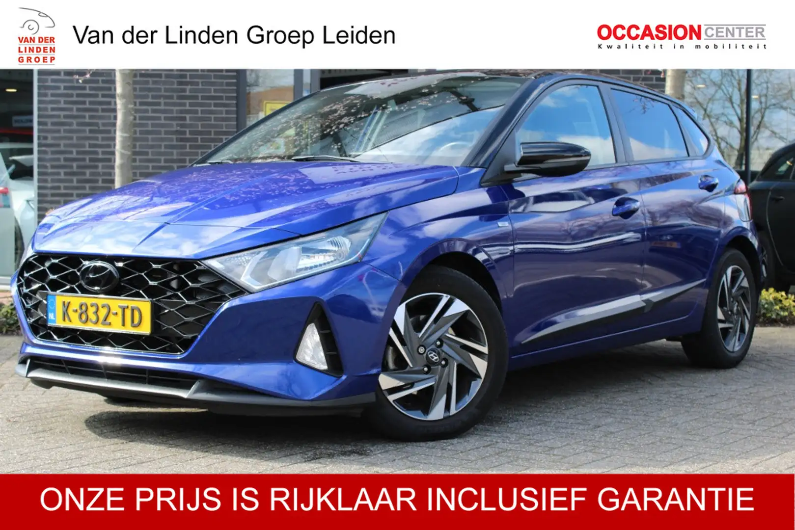 Hyundai i20 1.0 T-GDI Comf.Smart 2Tone Navi/Led/Pdc/Cam/16" "R Blauw - 1