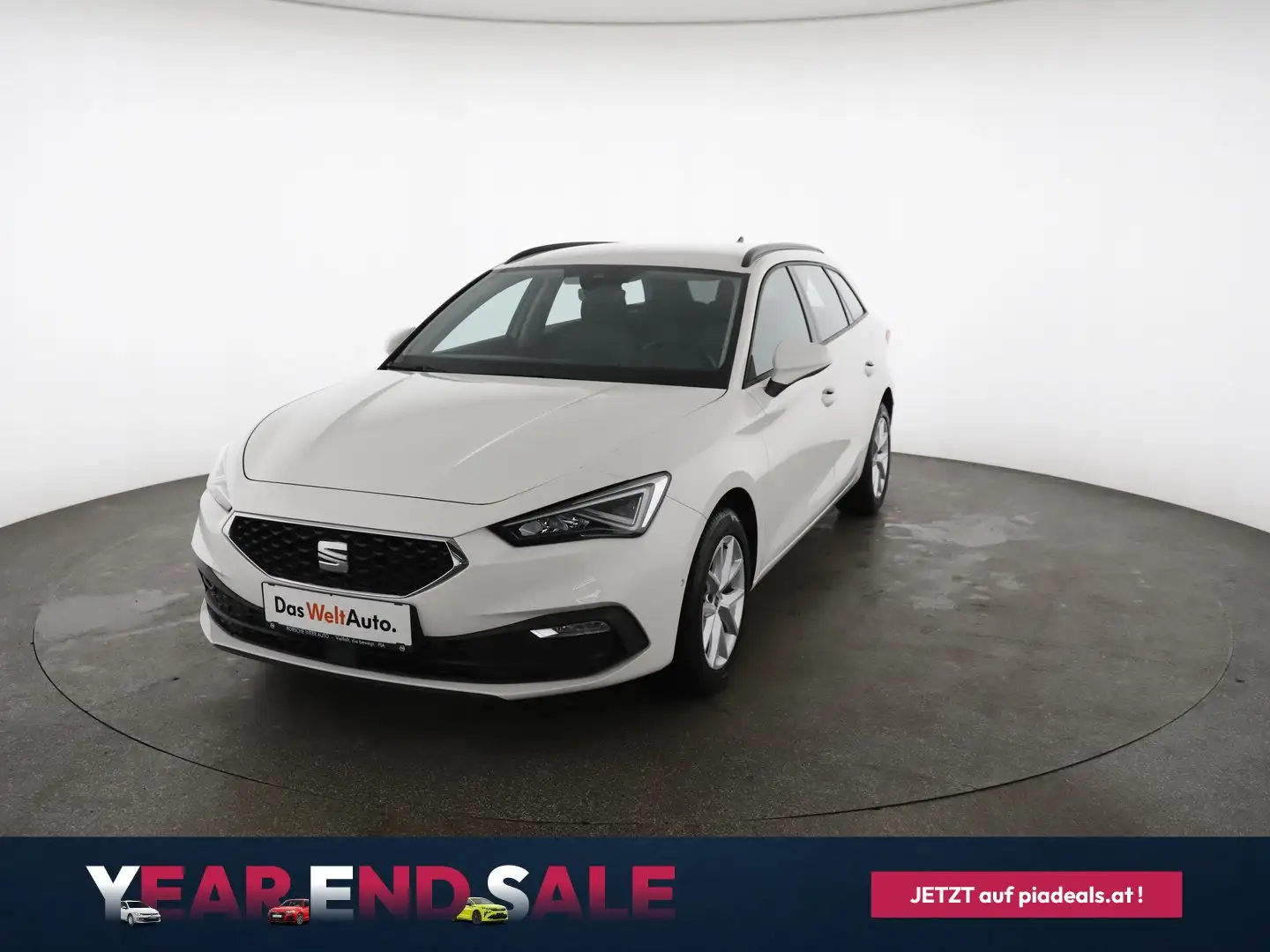 SEAT Leon Style 2.0 TDI DSG Weiß - 1