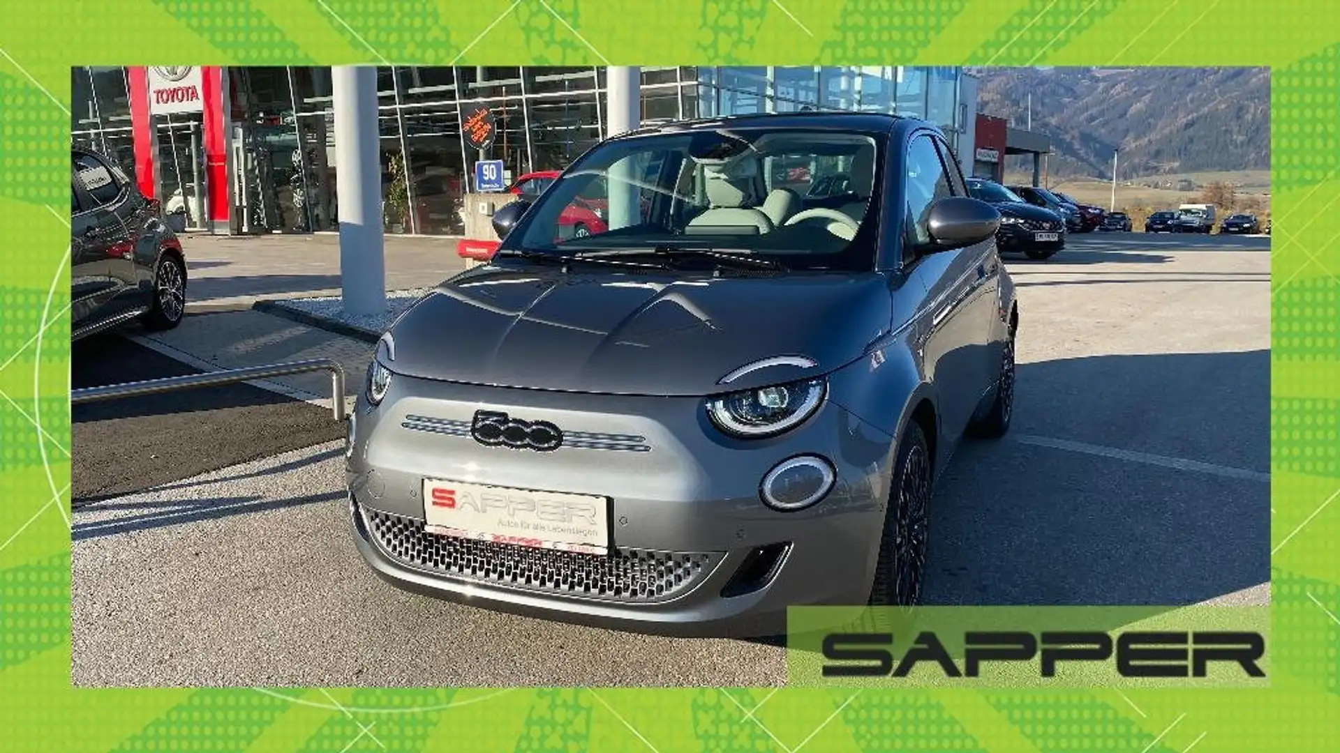 Fiat 500 Elektro La Prima 42 kWh Grau - 1