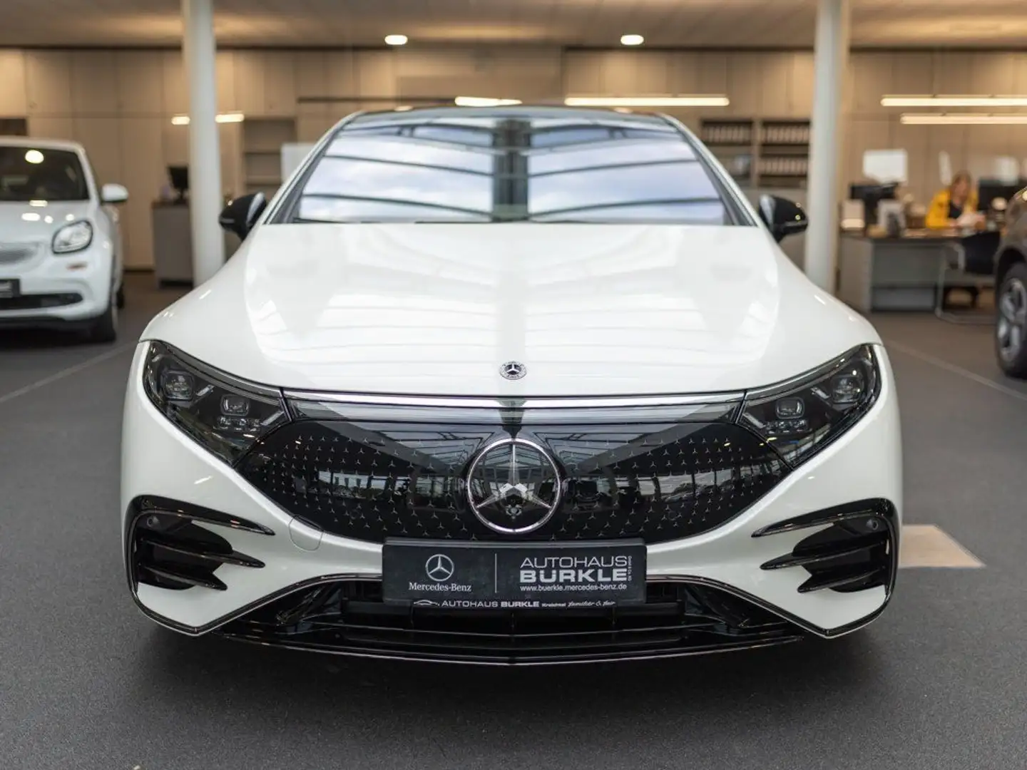 Mercedes-Benz EQS 450+ AMG,Burmester3D,360°,Pano,Headup,Distr+ Alb - 2