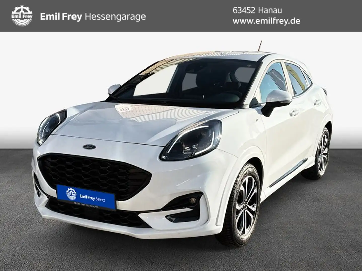 Ford Puma 1.0 EcoBoost Hybrid ST-LINE DESIGN Weiß - 1