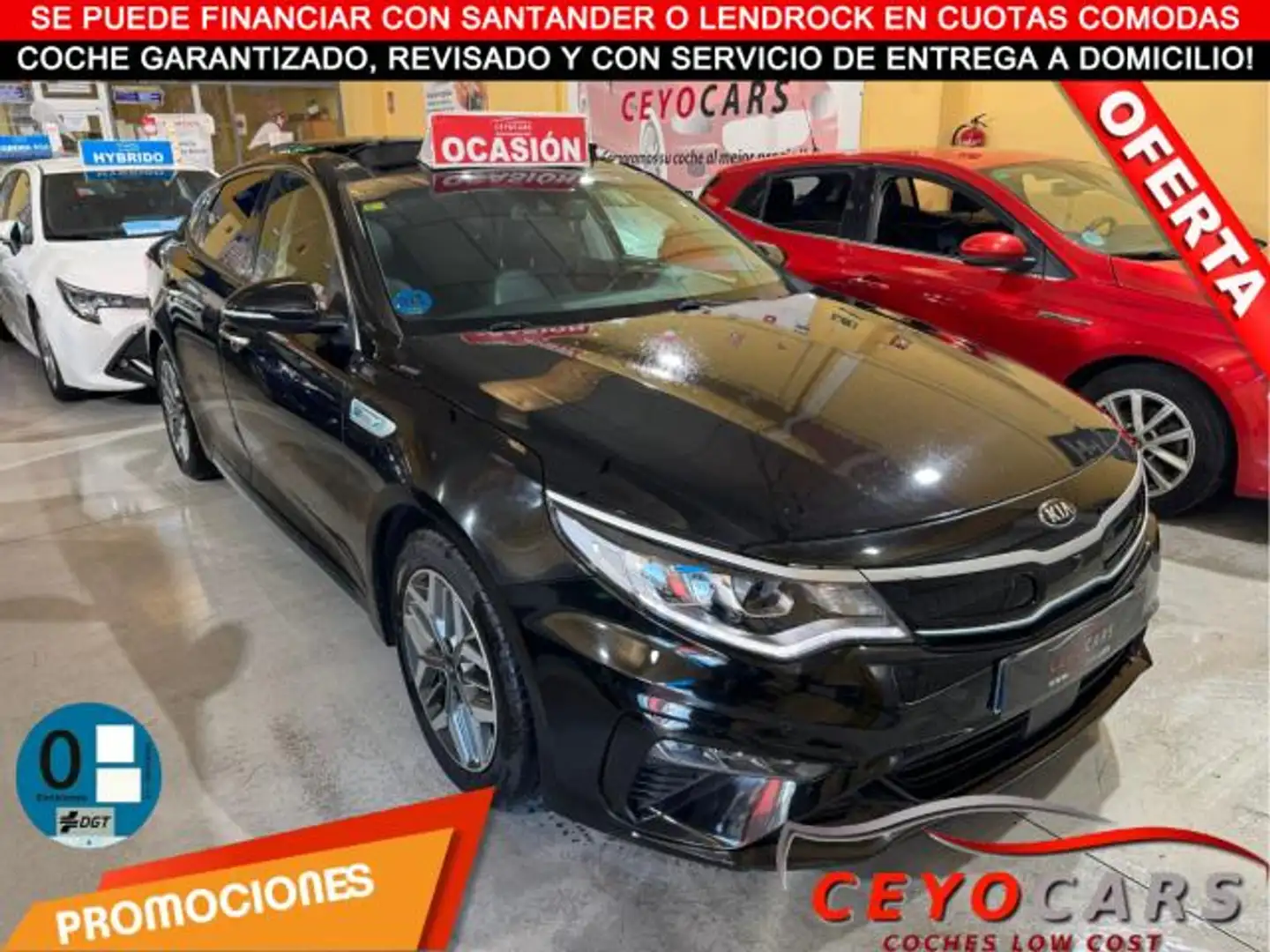 Kia Optima 2.0 GDi Híbrido Enchufable PHEV Negro - 1