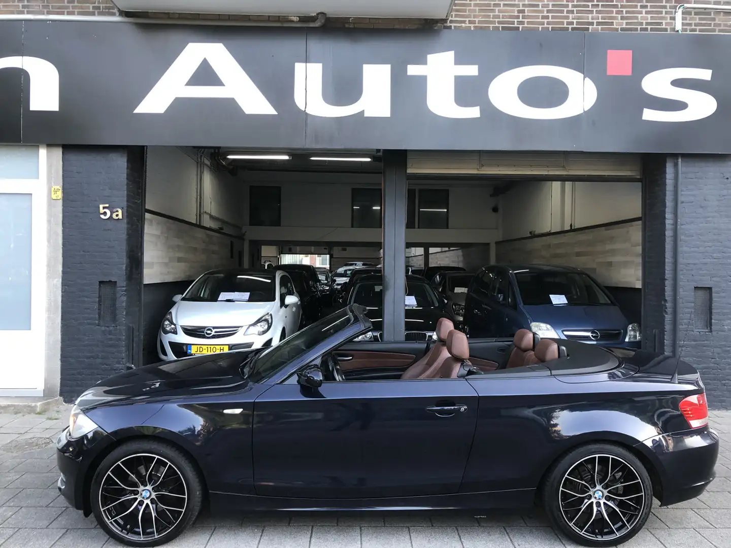 BMW 120 1-serie Cabrio 120i High Executive Синий - 2