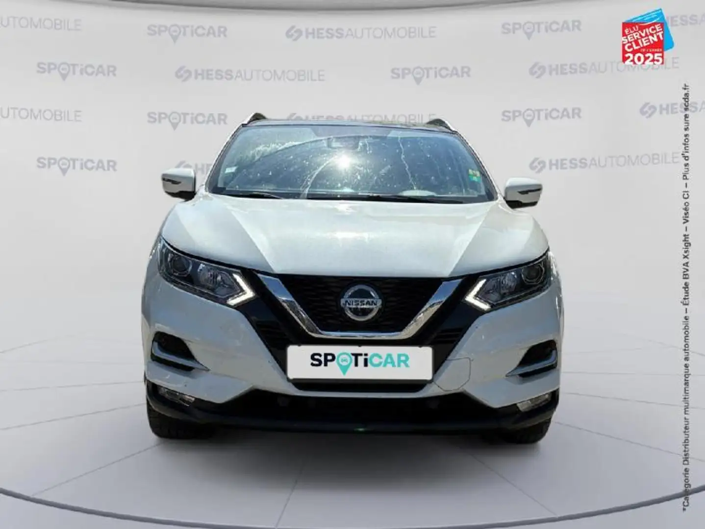 Nissan Qashqai 1.3 DIG-T 140ch N-Connecta Euro6d-T Blanc - 2