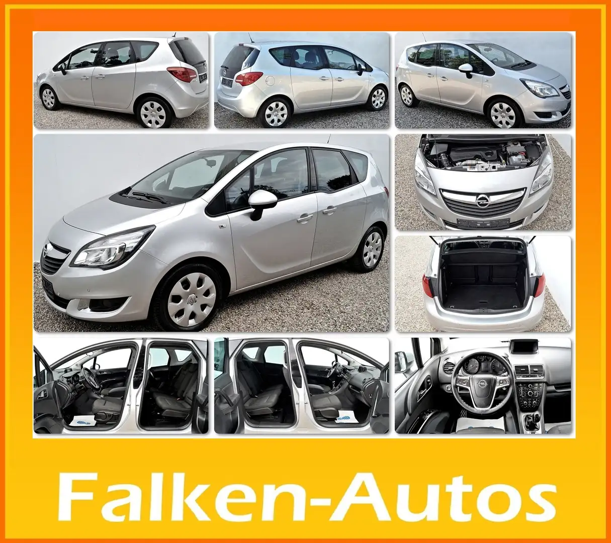 Opel Meriva 1.6 CDTI ECOFLEX START/STOP *AUS ERSTBESITZ* Silber - 1