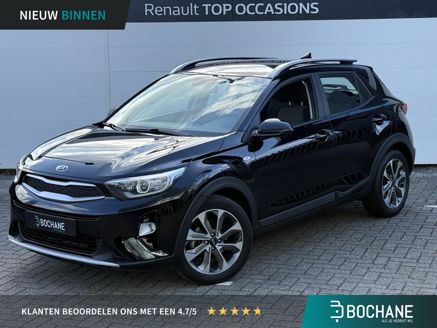 Kia Stonic 1.0 T-GDi DynamicLine (Hoge instap) Camera | Navig Zwart - 1
