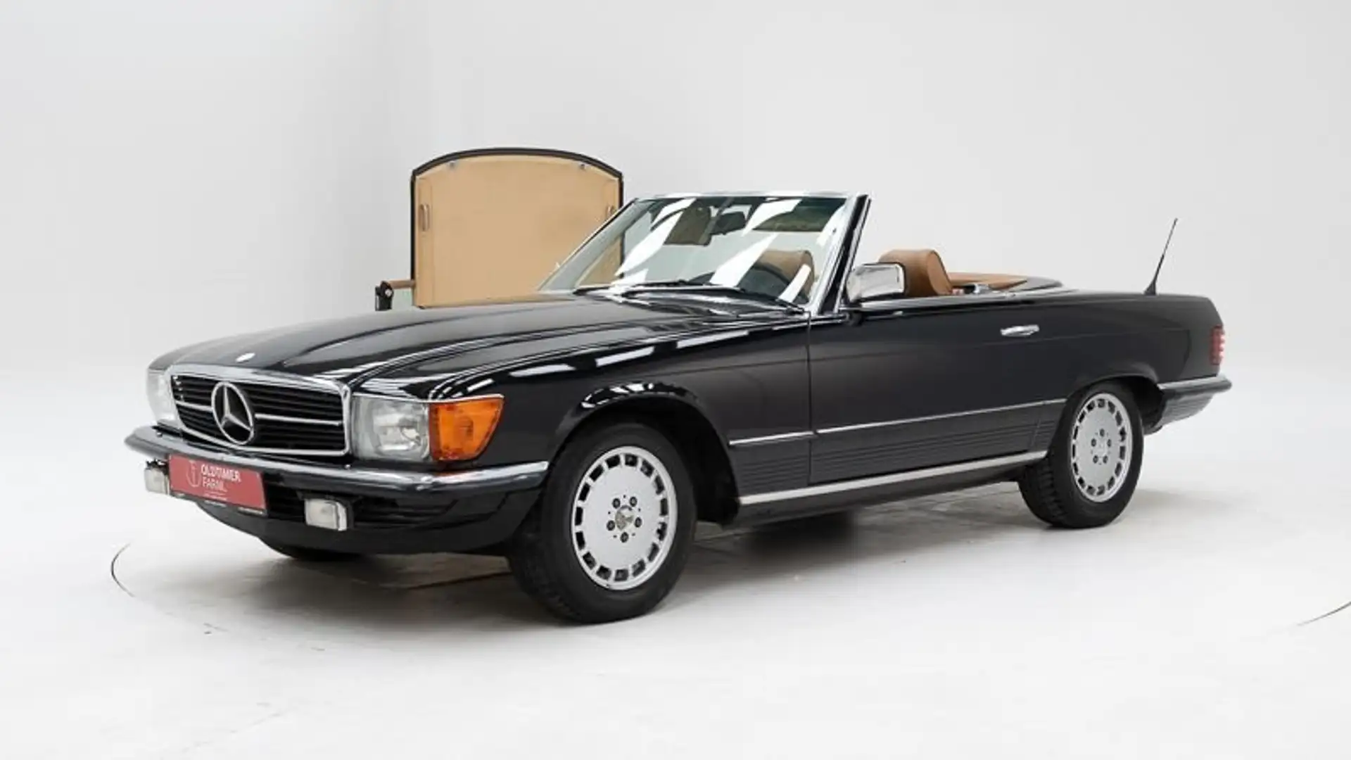 Mercedes-Benz SL 380 '85 CH2909 Negro - 1