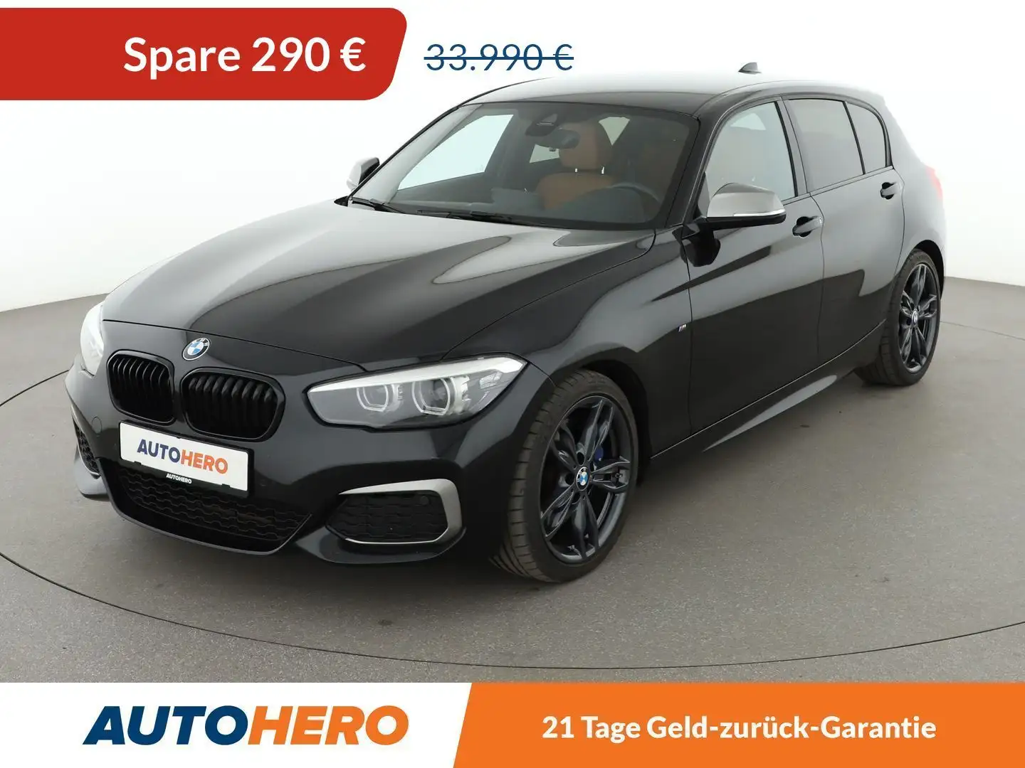 BMW 140 M140i xDrive Special EditionAut.*NAVI*LED*TEMPO* Schwarz - 1