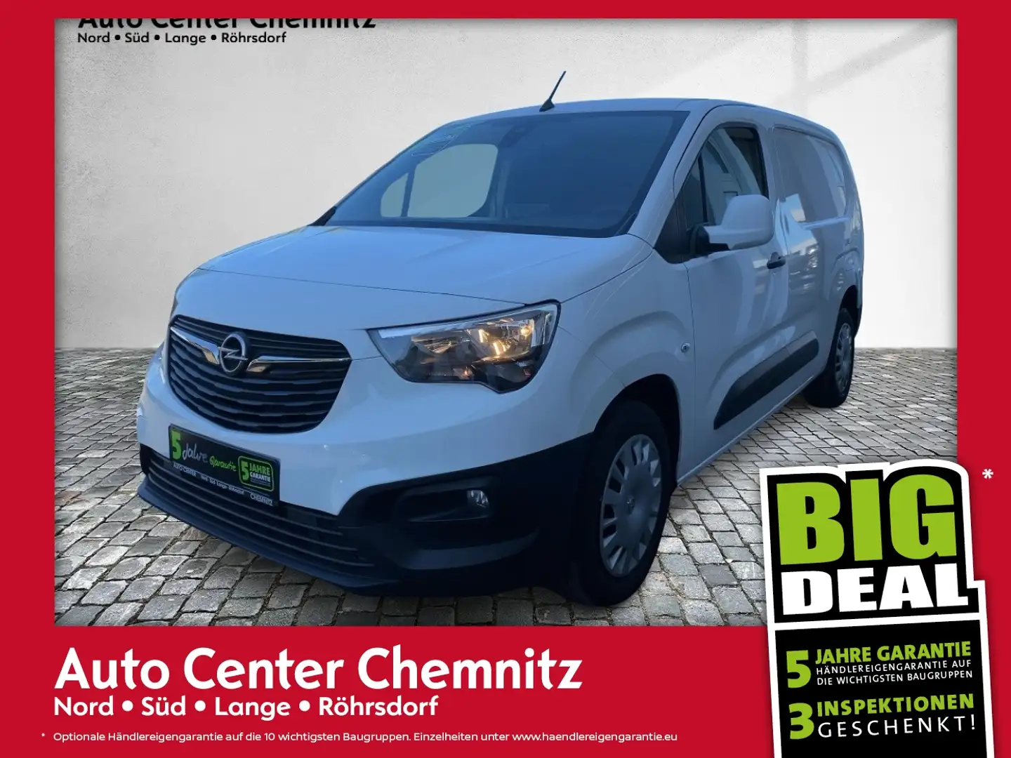 Opel Combo E Cargo 1.5 D Edition XL Kamera/PDC/SHZ/AHK Weiß - 1
