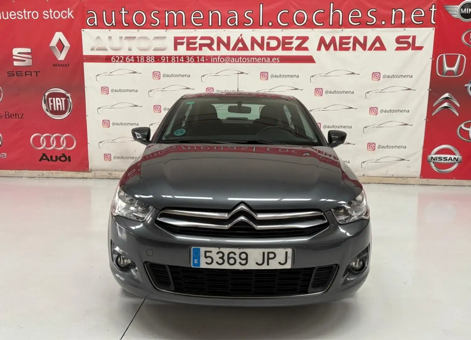 Citroen C-Elysée 1.2 PureTech S&S Exclusive ETG 82 Gris - 2