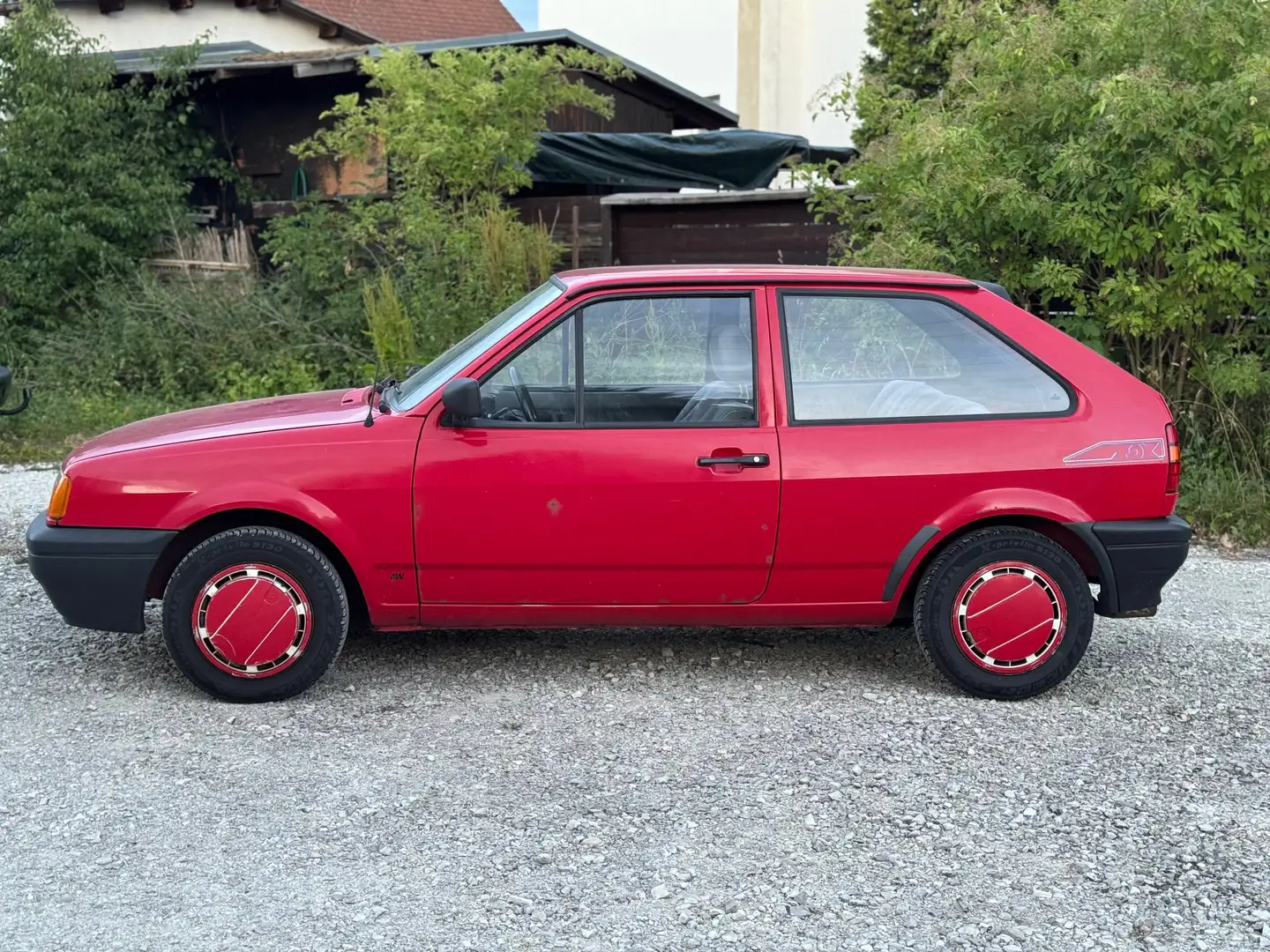 Volkswagen Polo Fox 86c VOLL FAHRBEREIT! TÜV 11/2025! Rood - 2