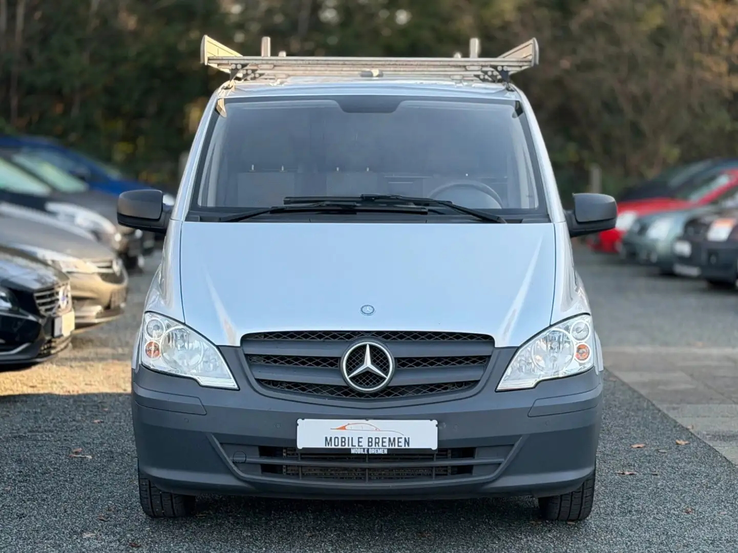 Mercedes-Benz Vito Kasten 113 CDI lang KLIMA*PDC*NAVI Silber - 2