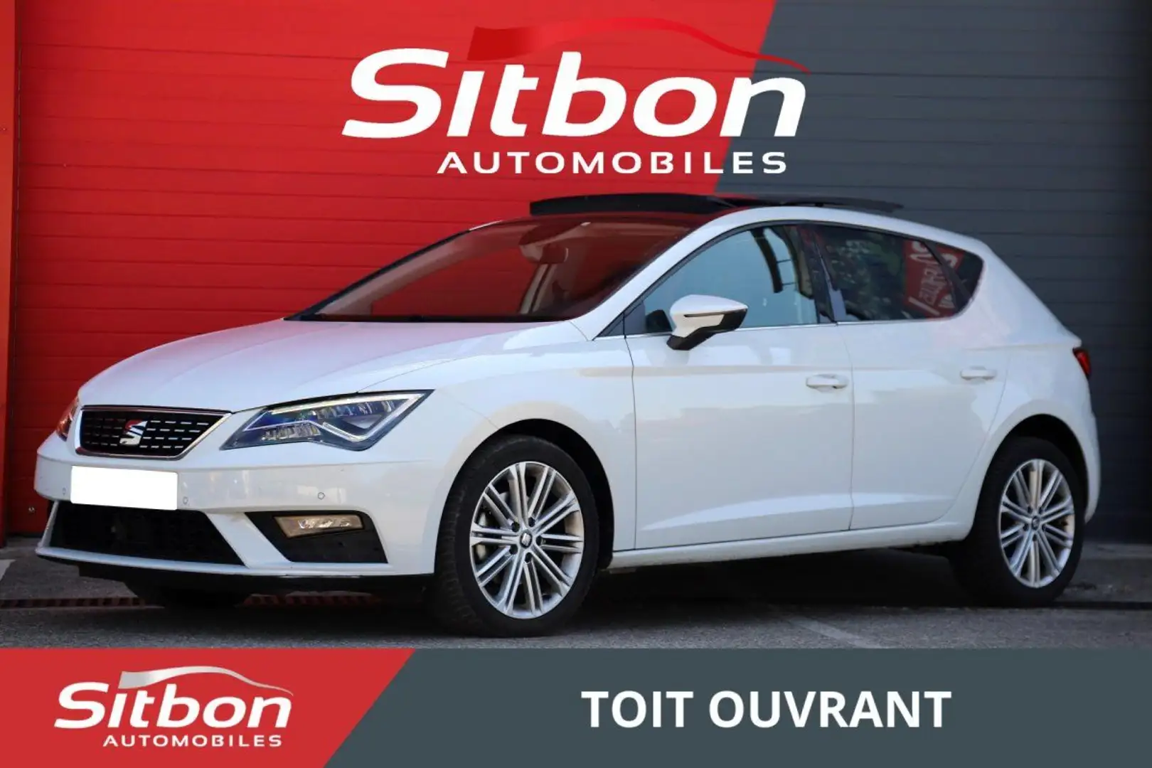 SEAT Leon 1.5 eTSI 150 CV Blanc - 1