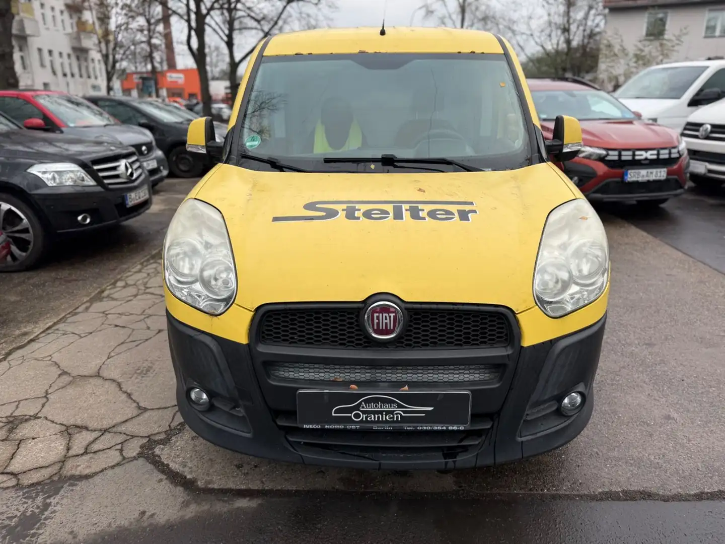Fiat Doblo Doblò SX Maxi Kasten,MwSt,TÜV 6/2027 Gelb - 2