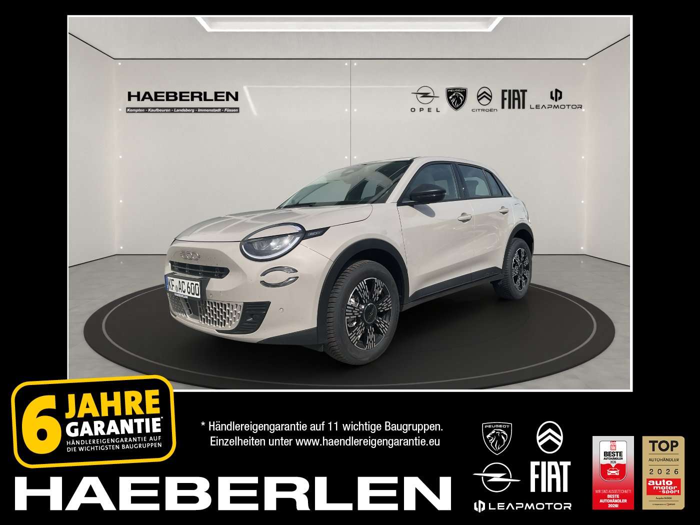 2026 Fiat 600