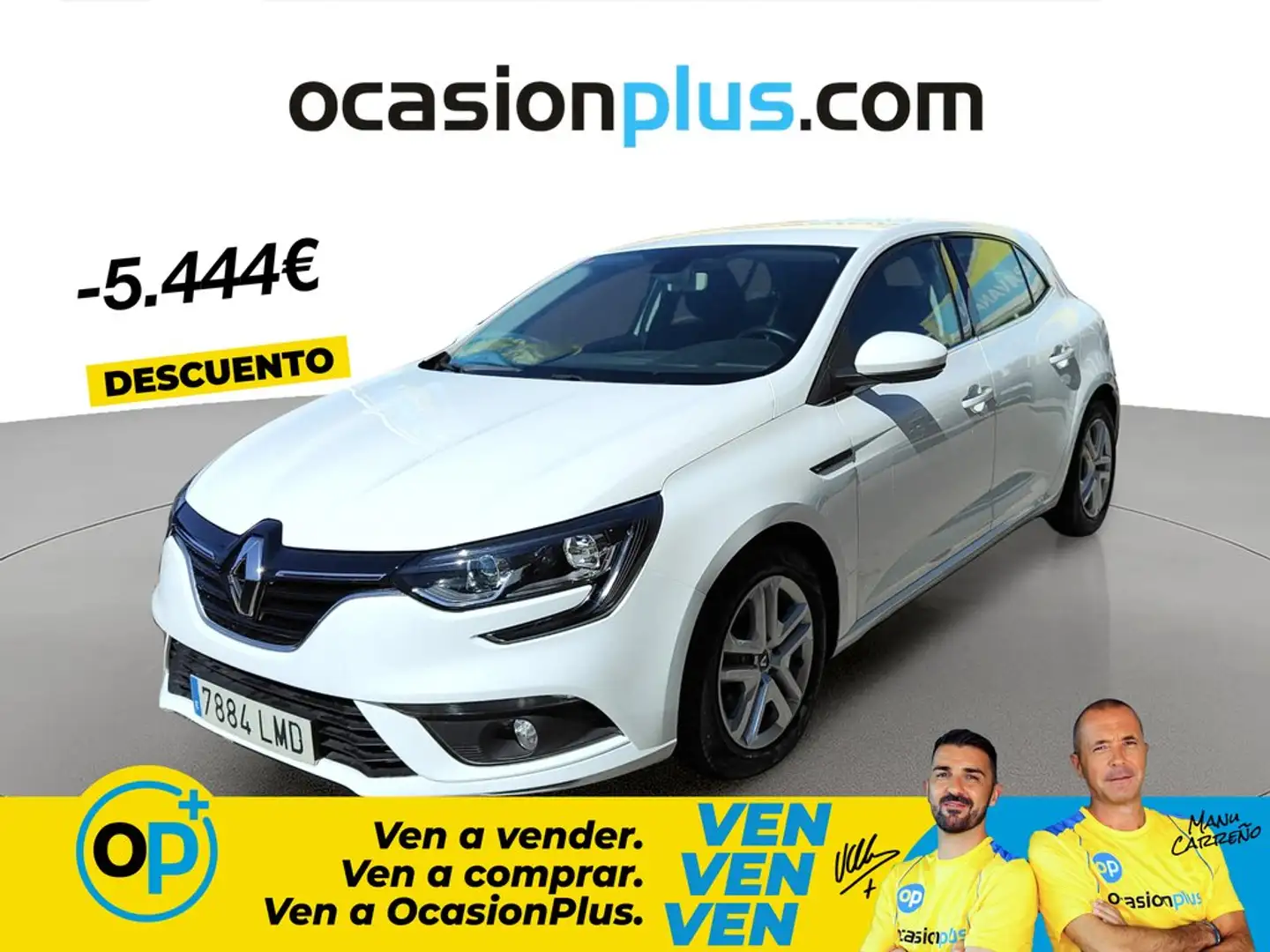 Renault Megane 1.5dCi Blue Business 70kW Blanco - 1