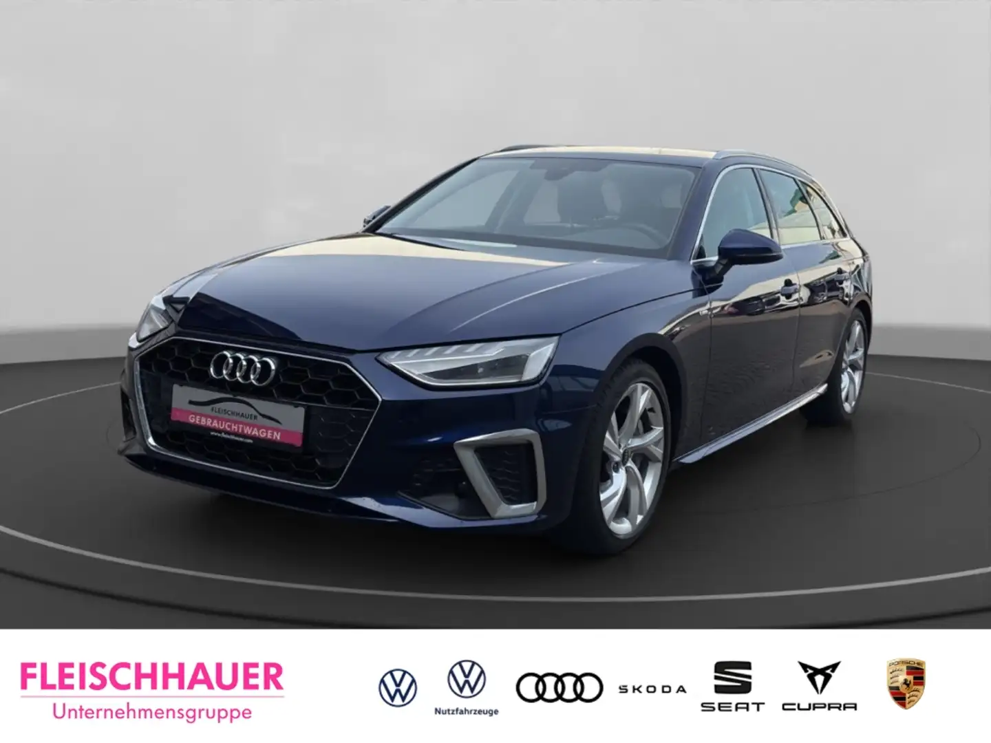 Audi A4 Avant 40 TFSI s-line Navi-Plus LED VC Sportsitz Si Blau - 1
