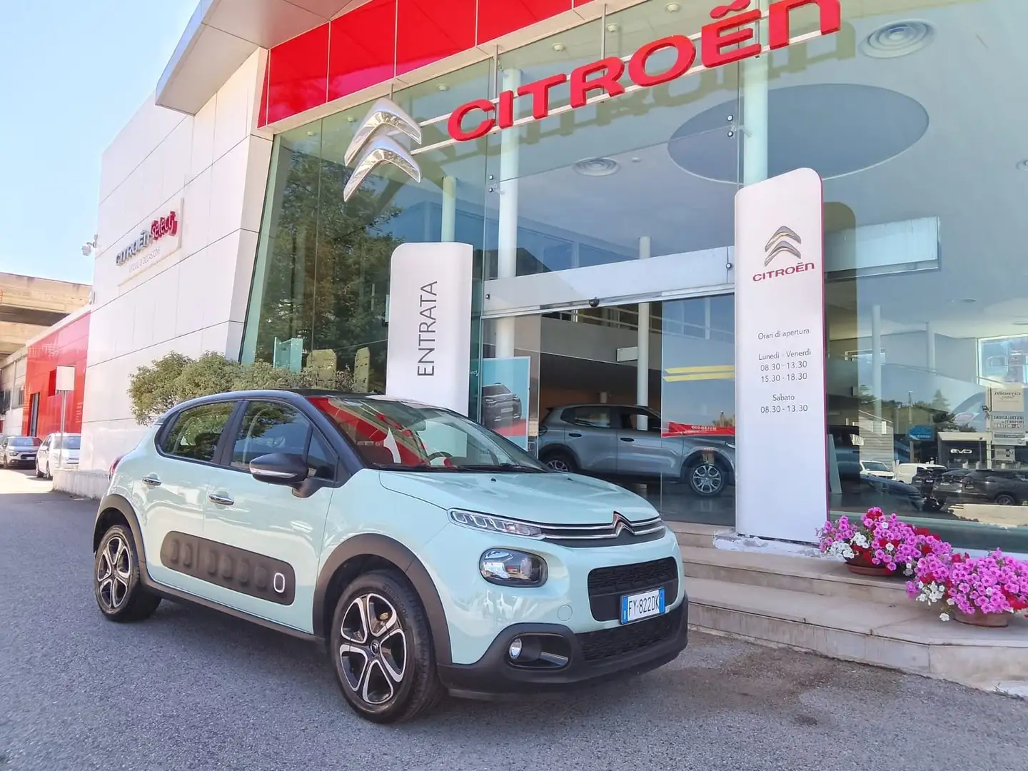 Citroen C3 C3 III 2017 1.2 puretech Shine s Verde - 1
