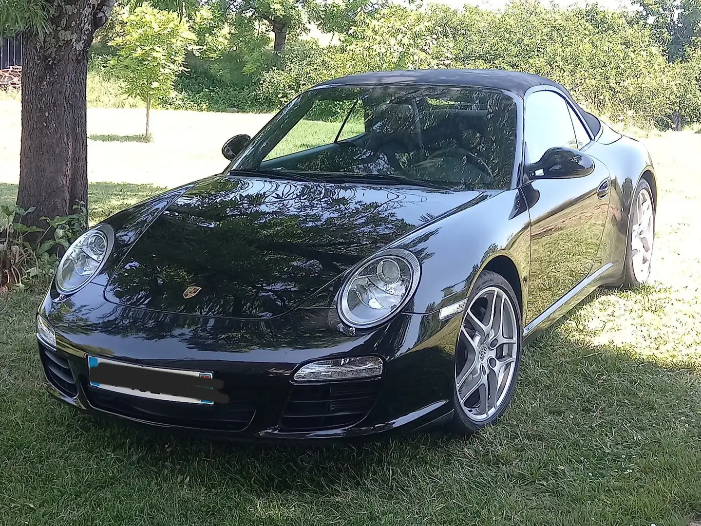 Porsche 911 911(997,2)CARRERA CABRIOLET 345 CH - BVMECA Noir - 1