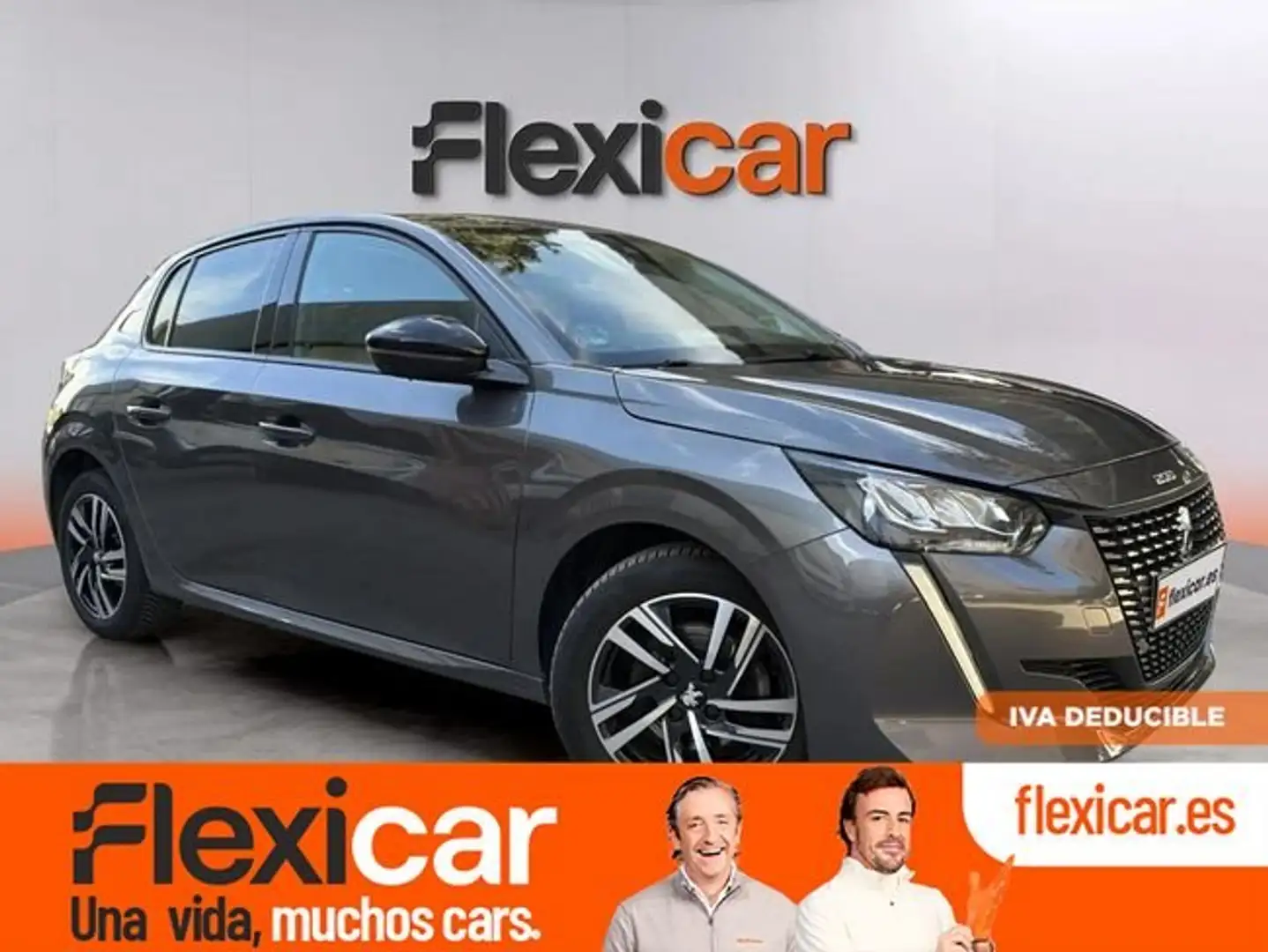 Peugeot 208 PureTech 73kW (100CV) Allure Gris - 1