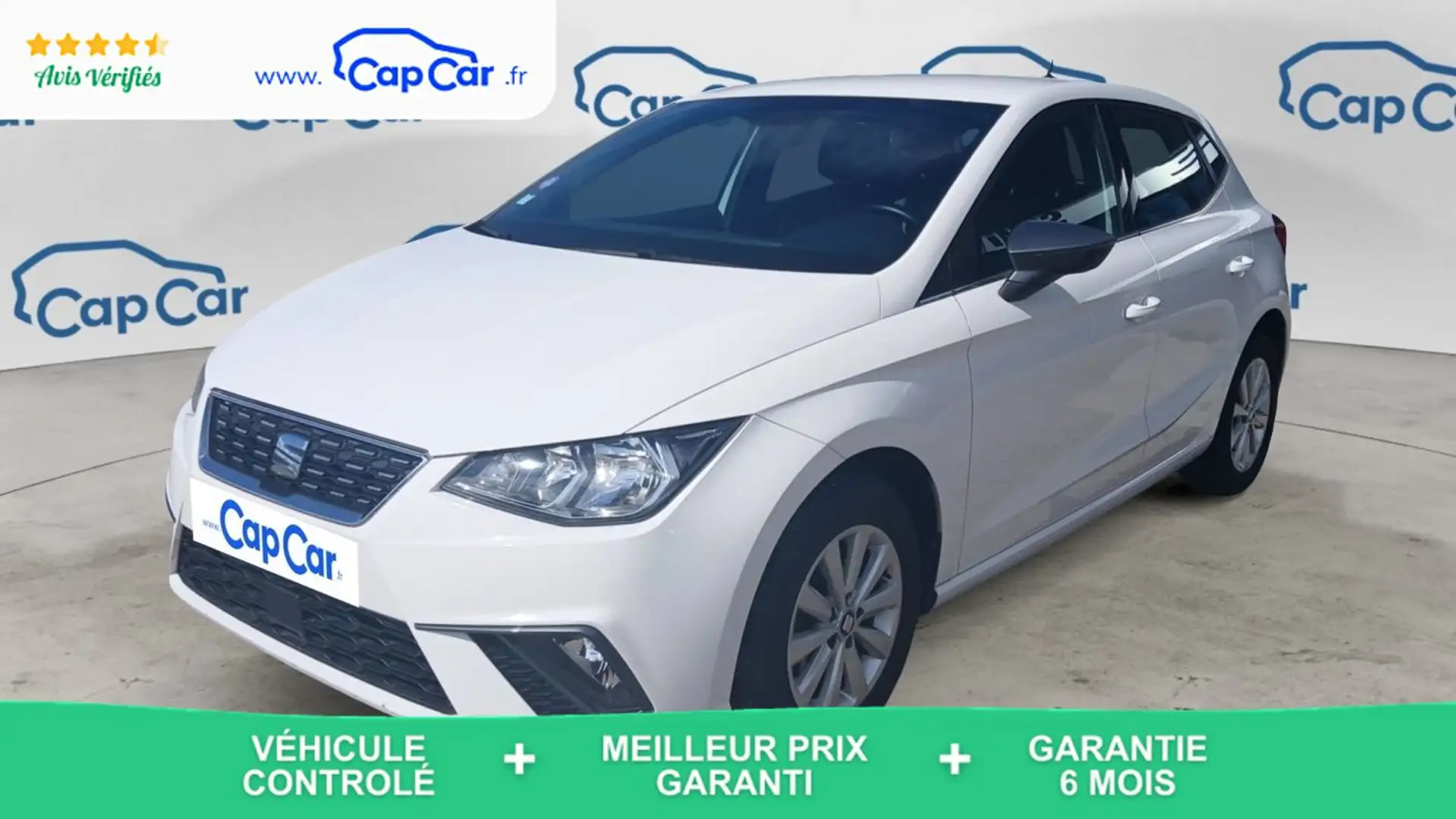 SEAT Ibiza 1.0 EcoTSI 115 Xcellence Blanc - 1