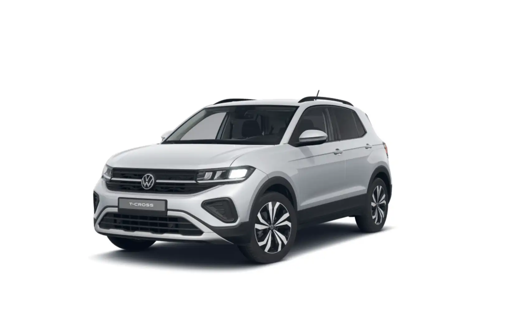 Volkswagen T-Cross 1.0 TSI Más 85kW Aut. Plateado - 1