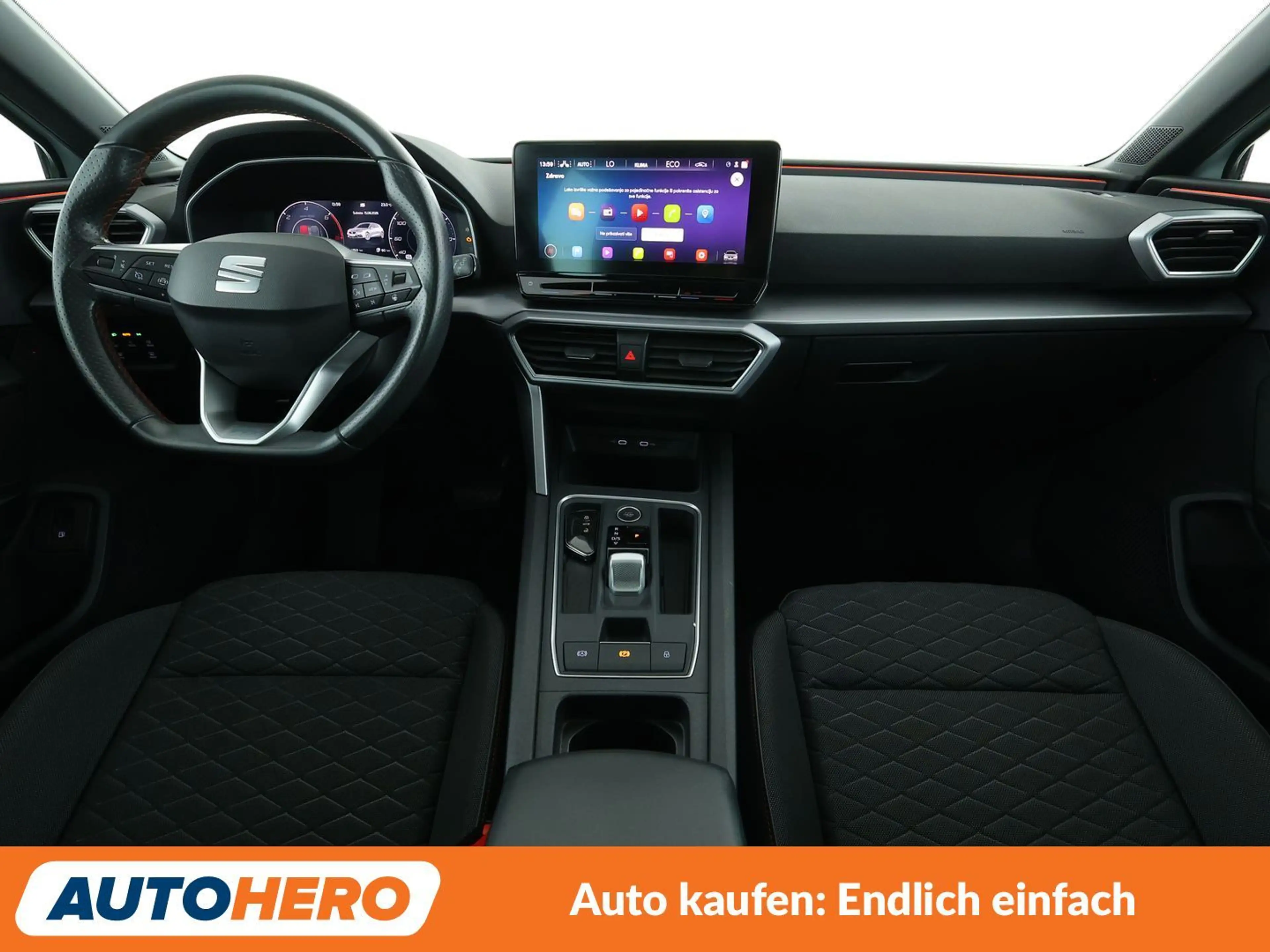 SEAT Leon e-Hybrid 1.4 TSI e-HYBRID FR Aut.*NAVI*CAM*TEMPO*SHZ*LHZ* — photo 12