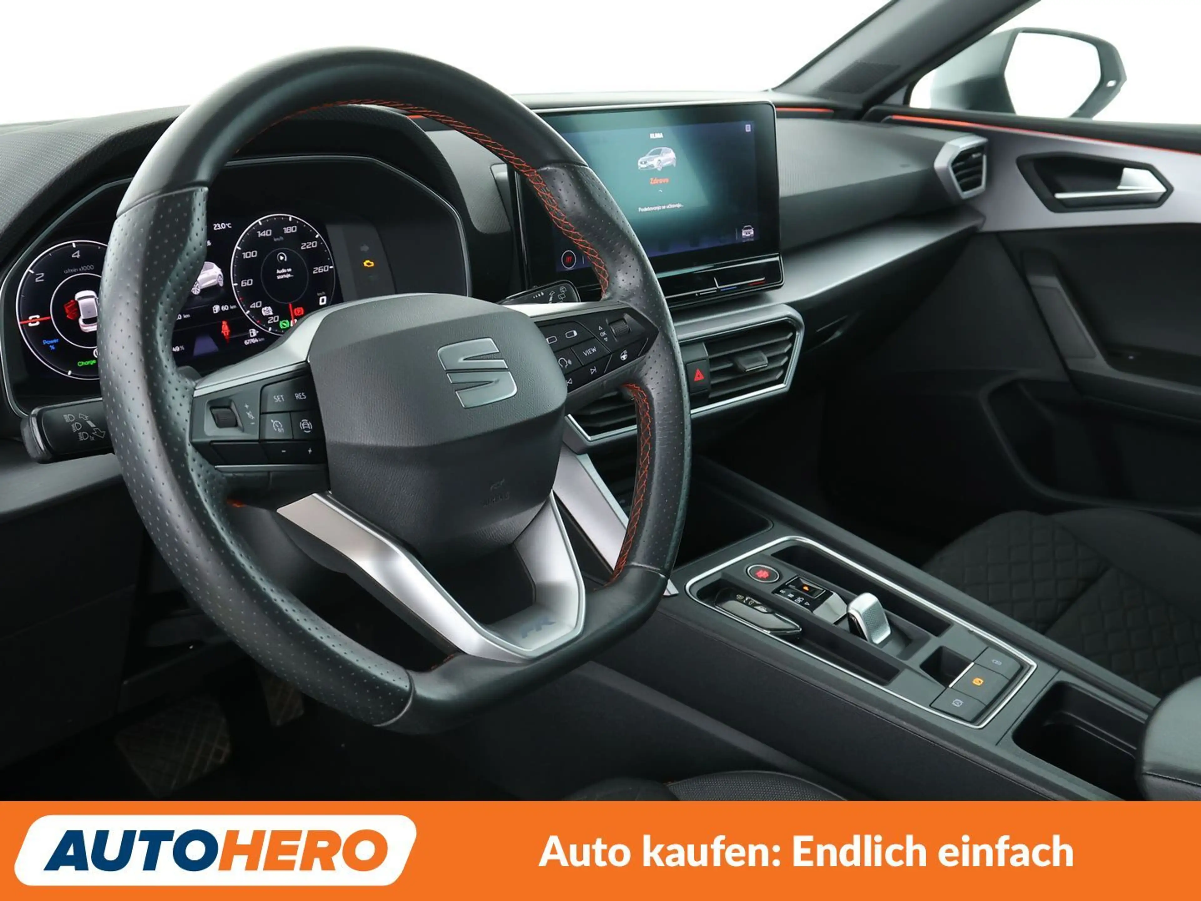 SEAT Leon e-Hybrid 1.4 TSI e-HYBRID FR Aut.*NAVI*CAM*TEMPO*SHZ*LHZ* — photo 11