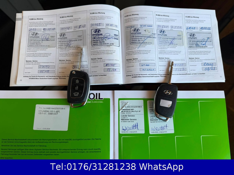 Hyundai i10 YES! !! Klima !! EURO6 !! 4.Türig-Motor 1A — photo 21