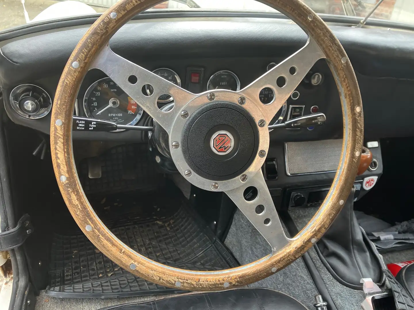 MG Midget LINKSSITZER Weiß - 1