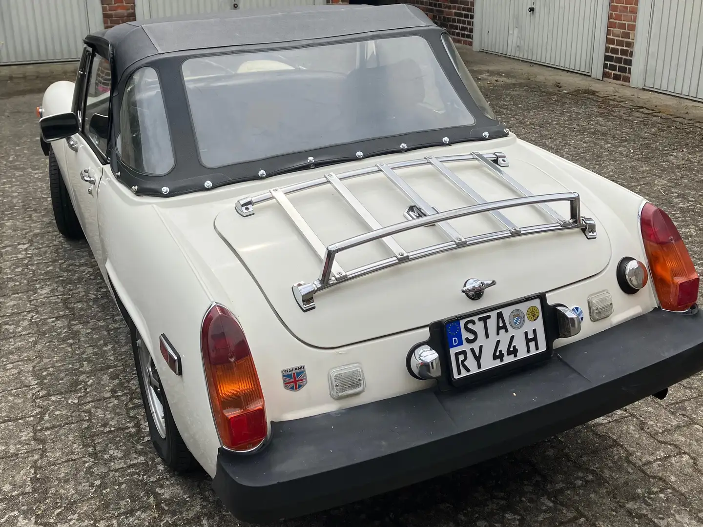 MG Midget LINKSSITZER Weiß - 2