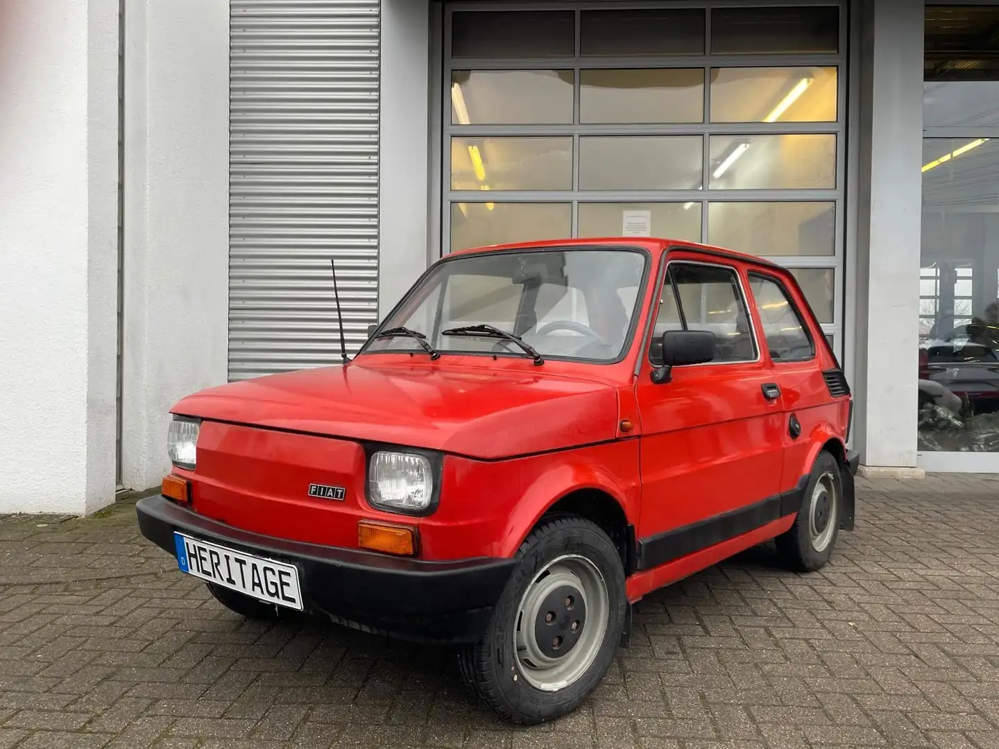 Fiat 126 P POLSKI/FSM (PL) /Classic/Deutsche Zulassung Rojo - 1