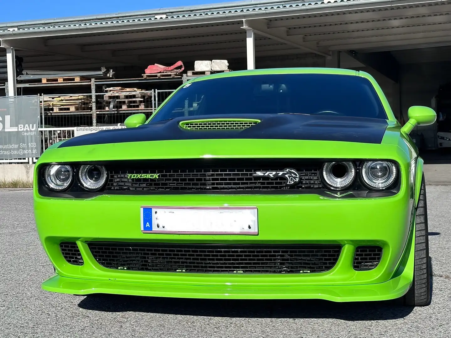 Dodge Challenger Hellcat 6.2 V8 1150 Nm Зелений - 1
