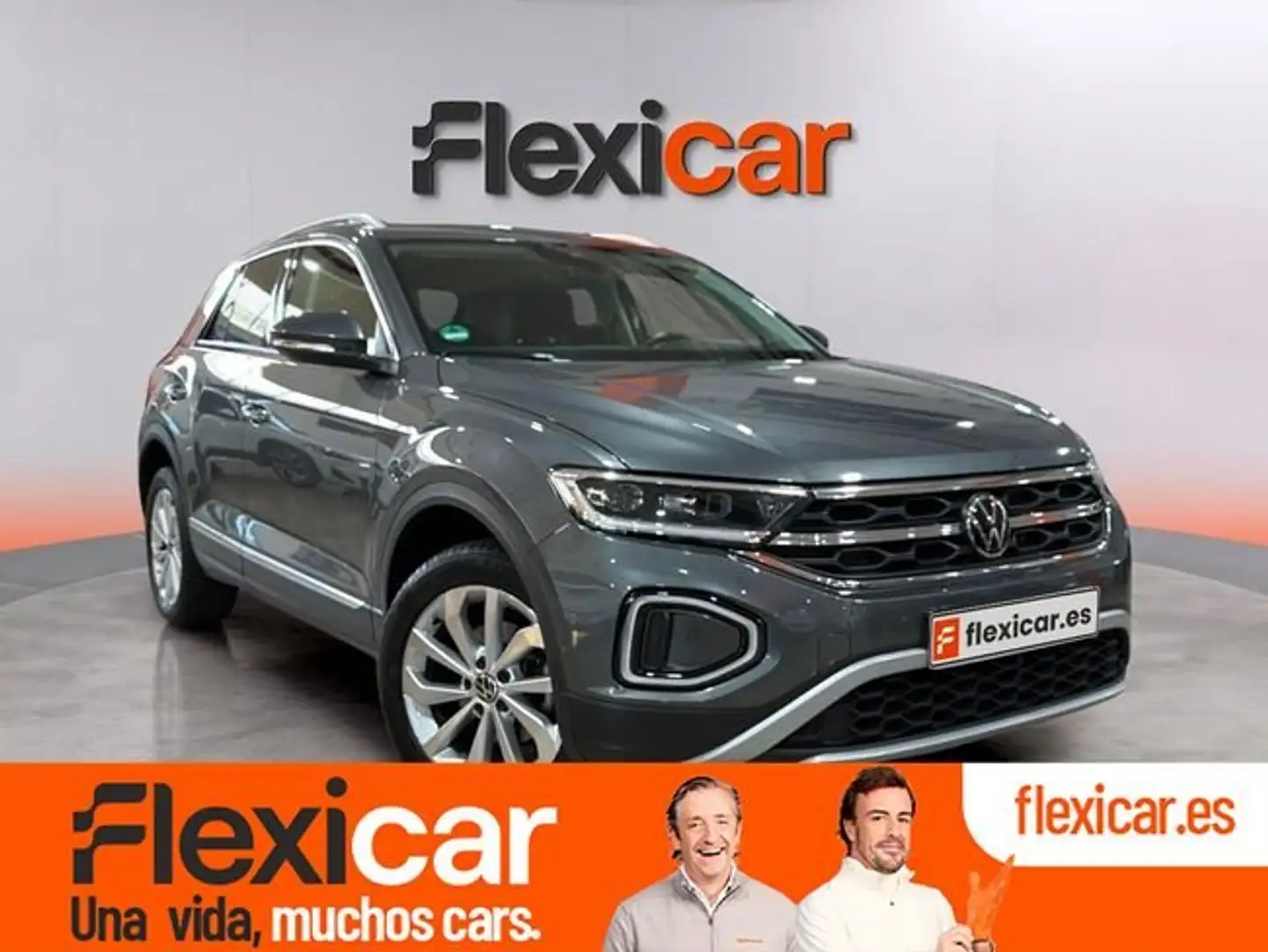 Volkswagen T-Roc 1.0 TSI 81kW Gris - 1