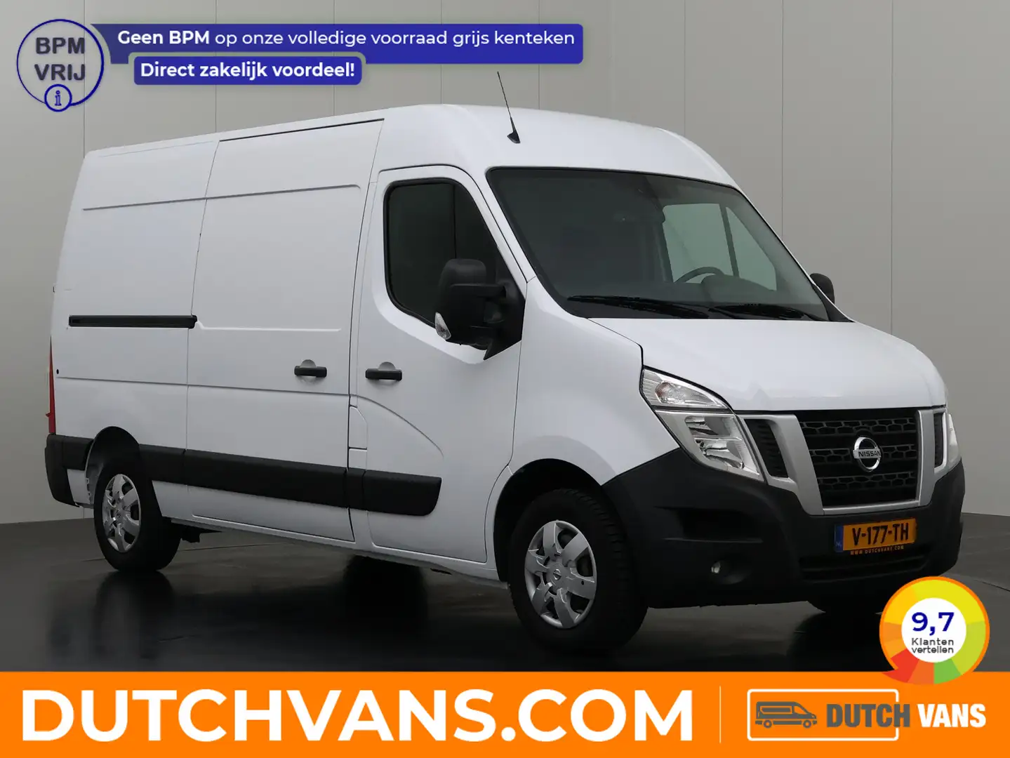 Nissan NV400 2.3DCi 130PK L2H2 Optima | Airco | Cruise | Camera Blanco - 1