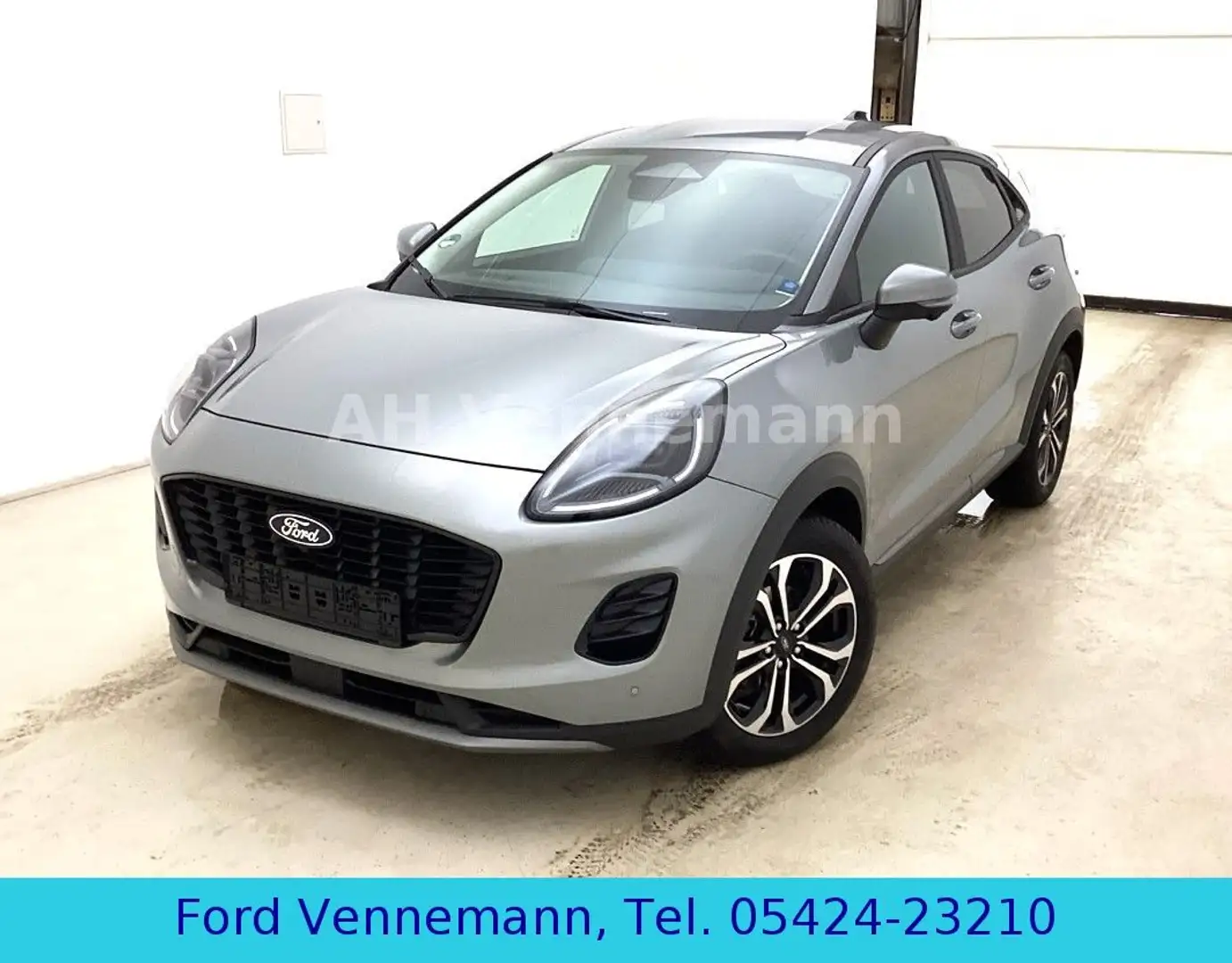 Ford Puma 1.0 EB Titanium Auto*iACC*360°*TWA*4j.FGS Silber - 1