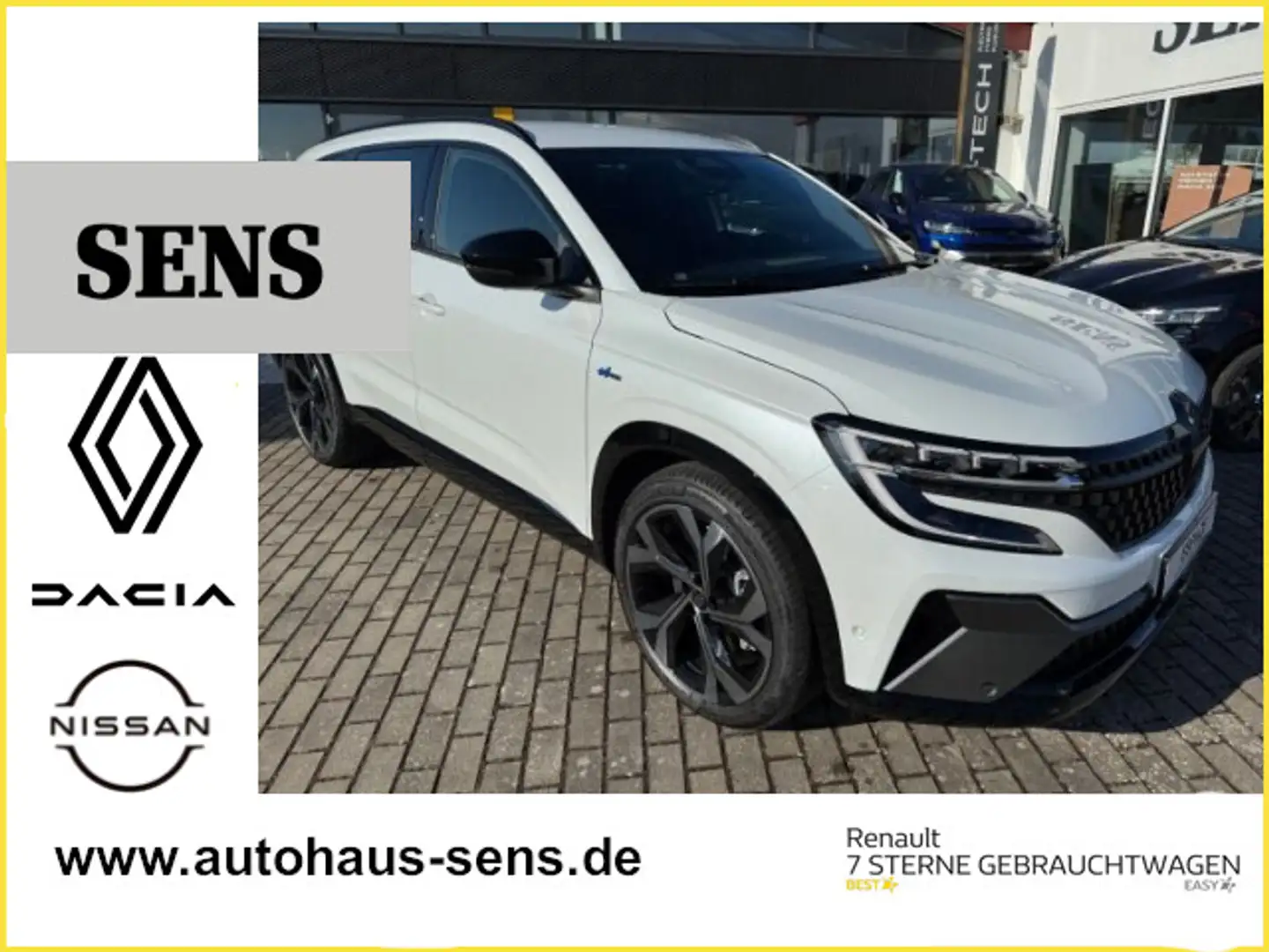 Renault Espace E-TECH Esp.ALPINE  "7-Sitzer" MatrixLED Wit - 1