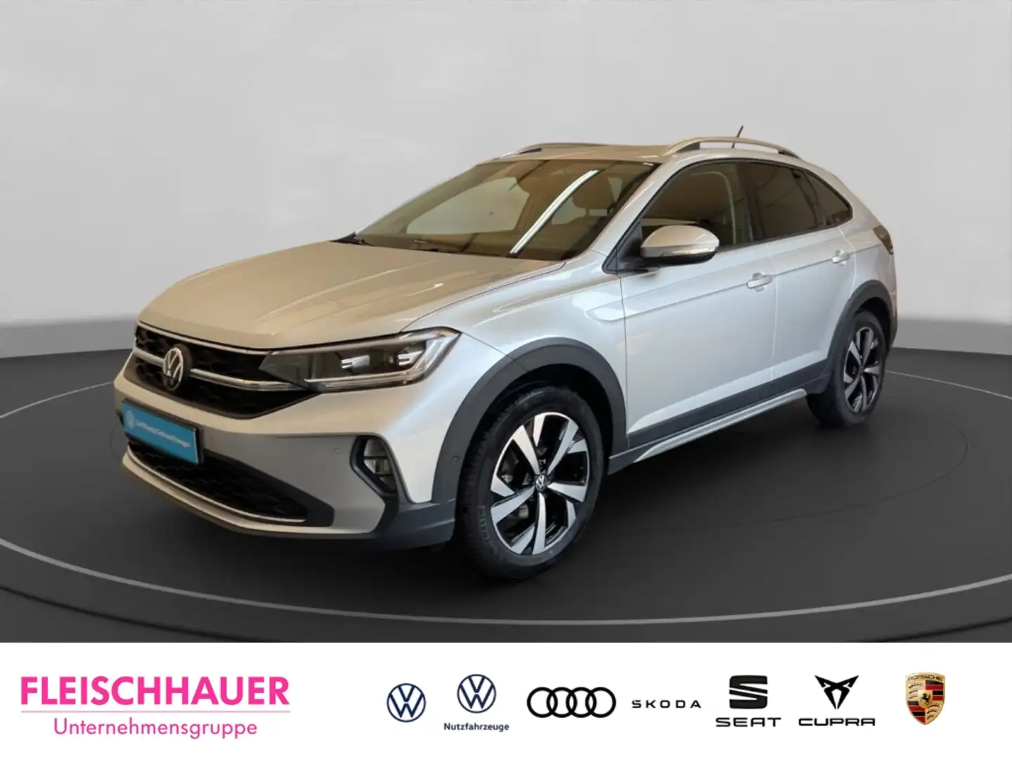 Volkswagen Taigo Style 1.5 TSI Navi Matrix VC Kamera Klimaautomatik Silber - 1