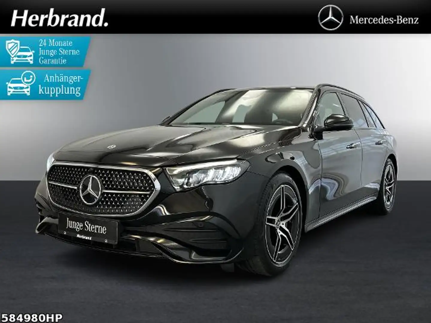 Mercedes-Benz E 220 d T AMG  Night AHK Distronic Lenkradhz SHZ Schwarz - 1