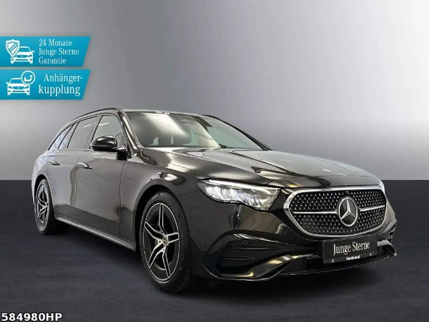 Mercedes-Benz E 220 d T AMG  Night AHK Distronic Lenkradhz SHZ Schwarz - 2