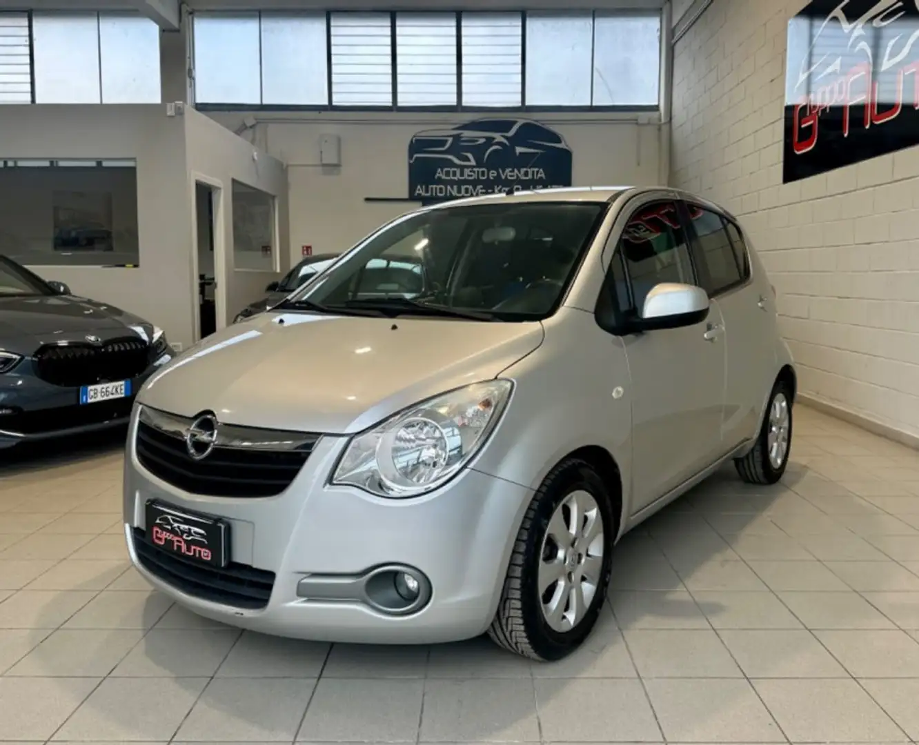 Opel Agila 1.2 16V 86CV Enjoy *NEOPATENTATI* Silber - 1