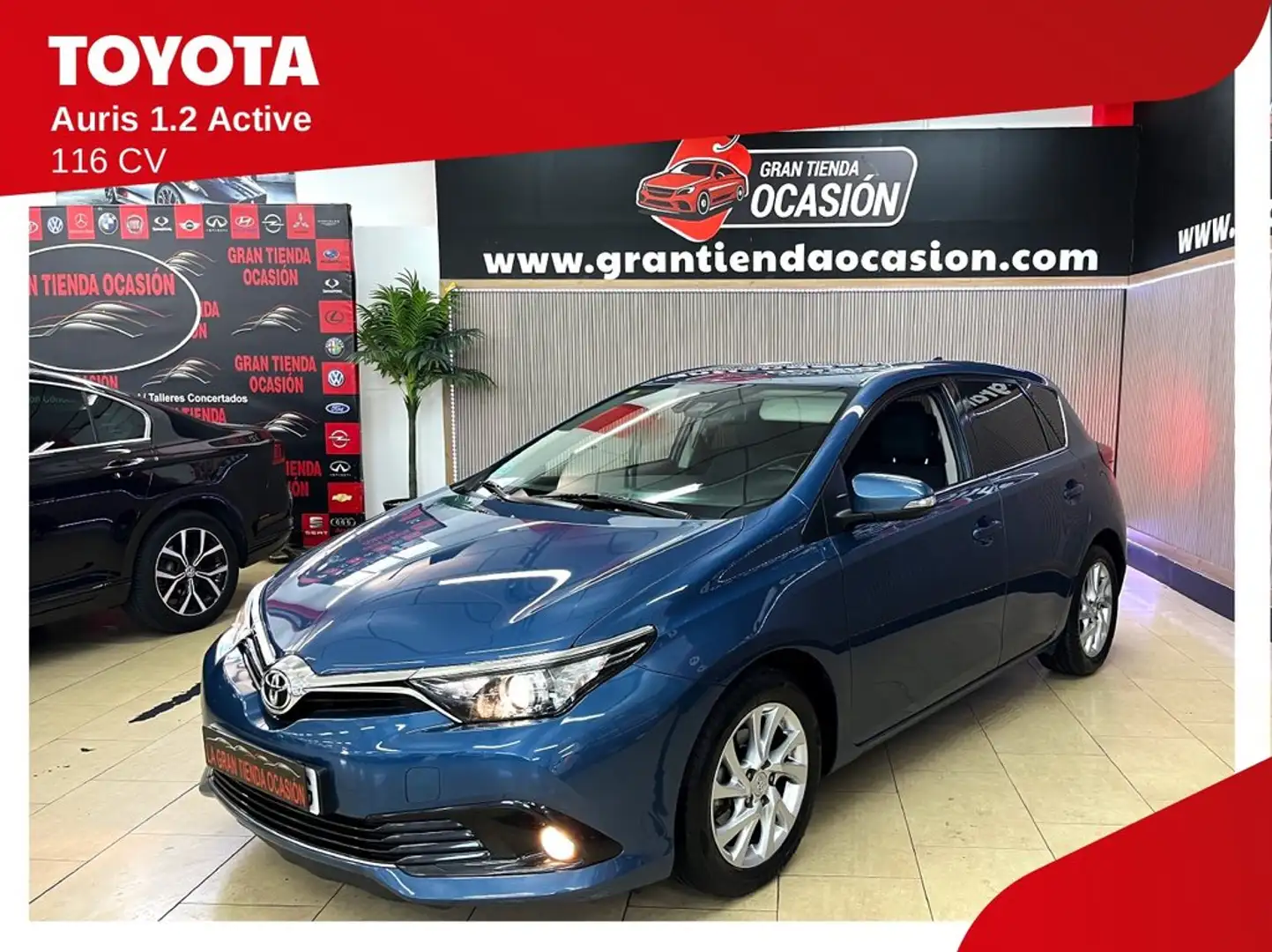 Toyota Auris 120T Active Azul - 1