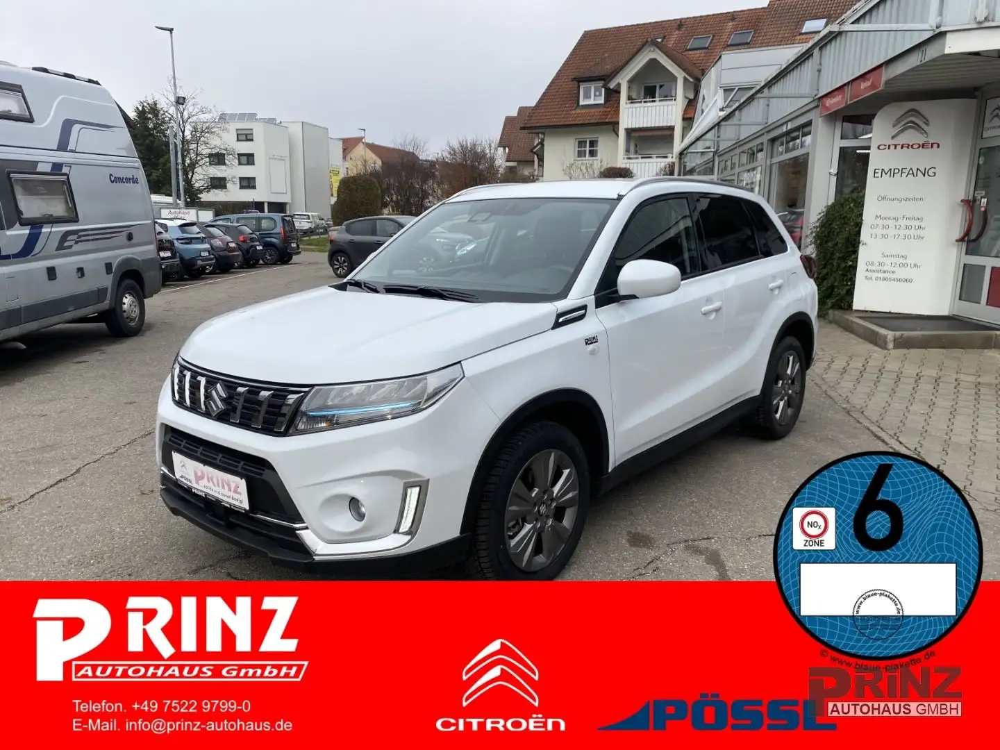 Suzuki Vitara 1.4 Mild-Hybrid Comfort+ 4x4 *Sitzheizung Weiß - 1