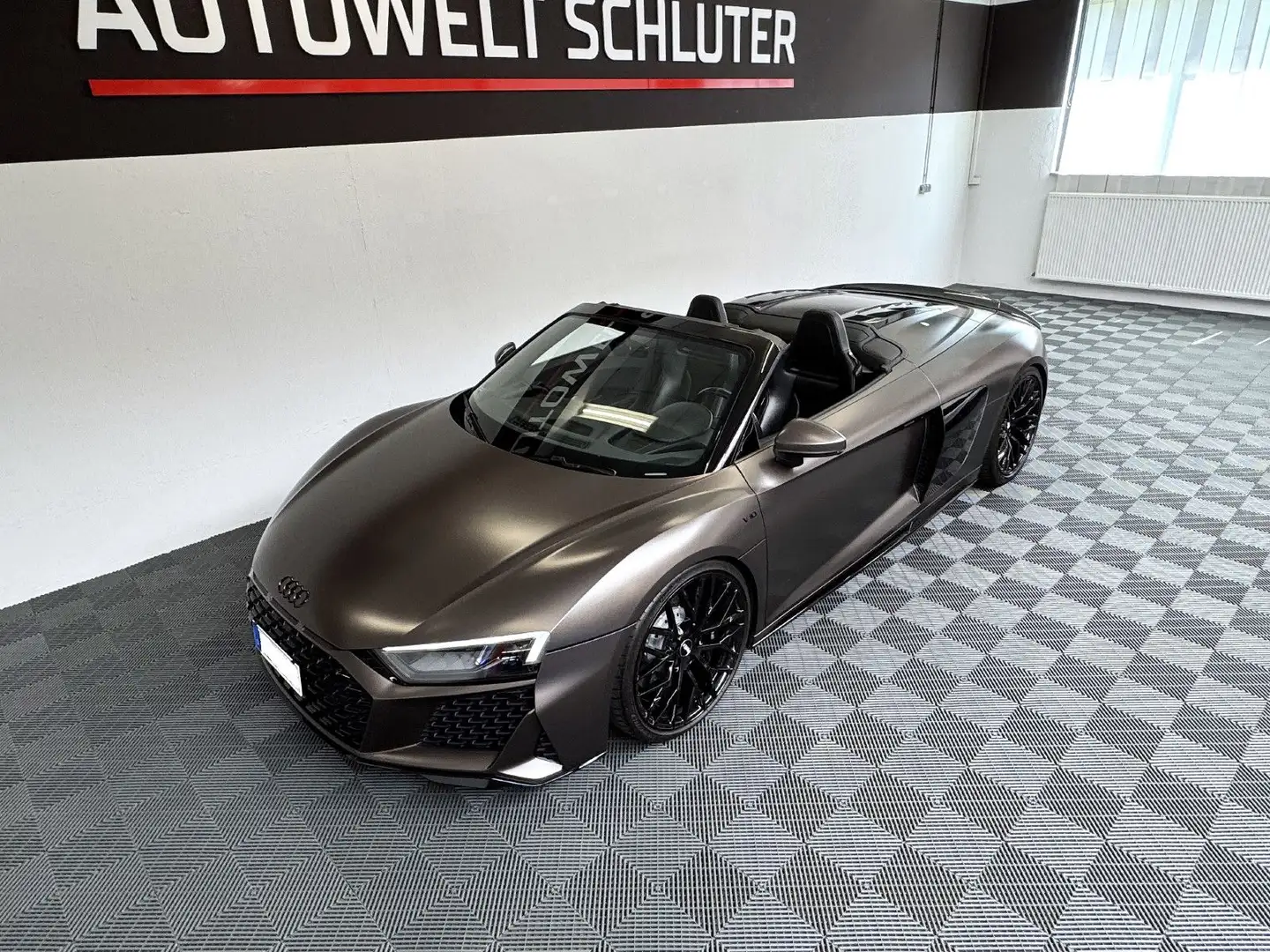 Audi R8 Spyder 5.2 FSI Quattro*Schale*KW*Sport-Abgas* Braun - 2