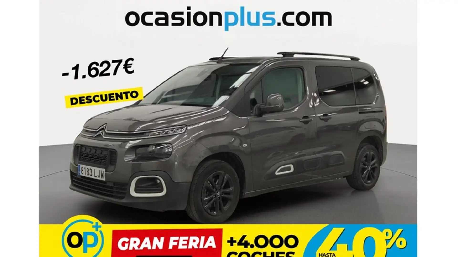 Citroen Berlingo BlueHDi S&S Talla M 100 años 100 Gris - 1