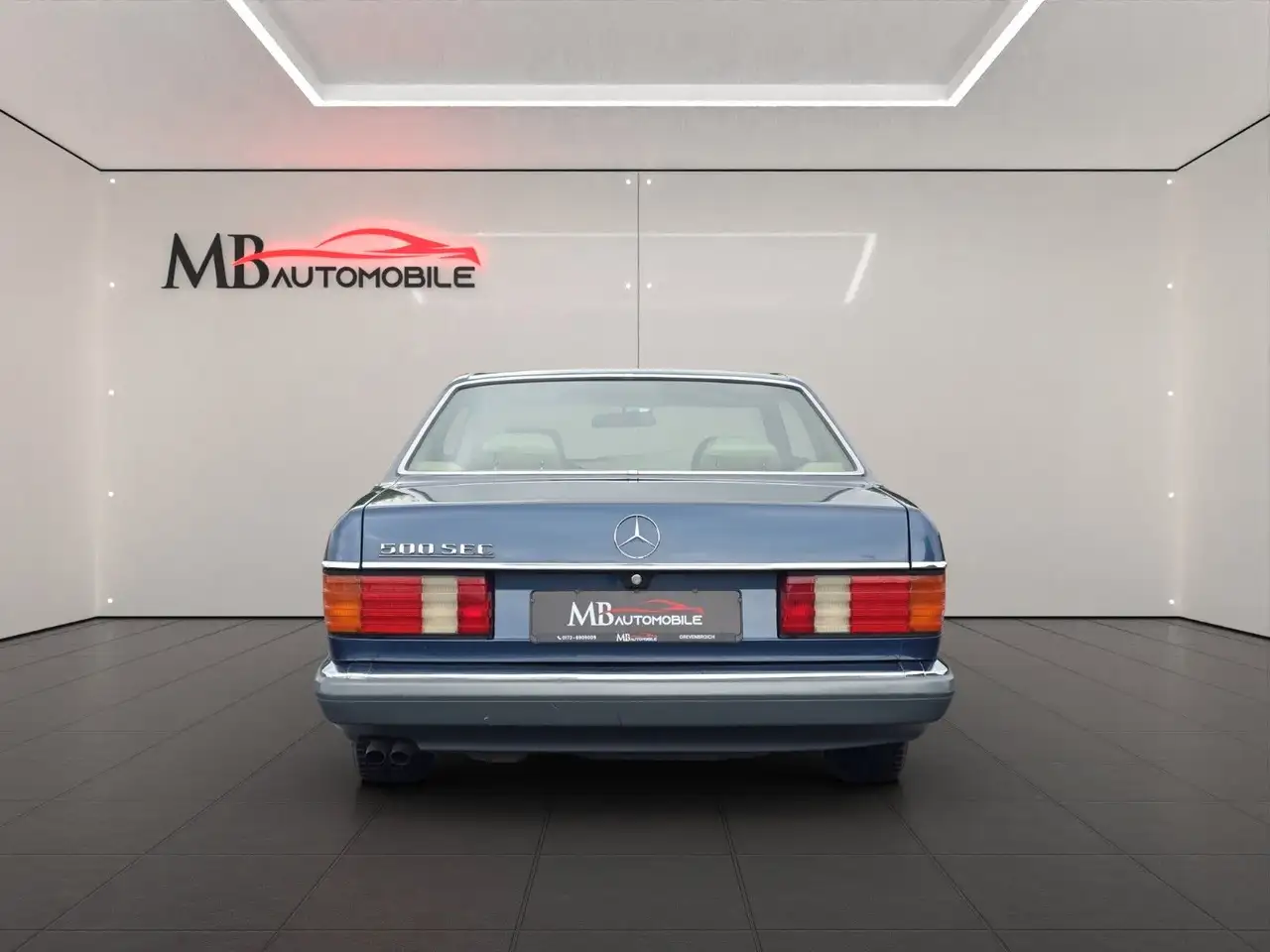 Mercedes-Benz 500 SEC *WERTGUTACHTEN*NOTE 2+*ESITZE*PANNO*, foto 4
