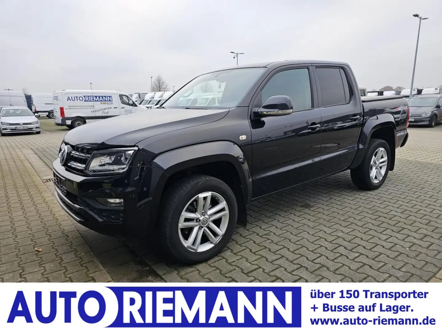 Volkswagen Amarok 4Motion 3.0 TDI Comfortline AHK Klima Xenon Navi Schwarz - 1