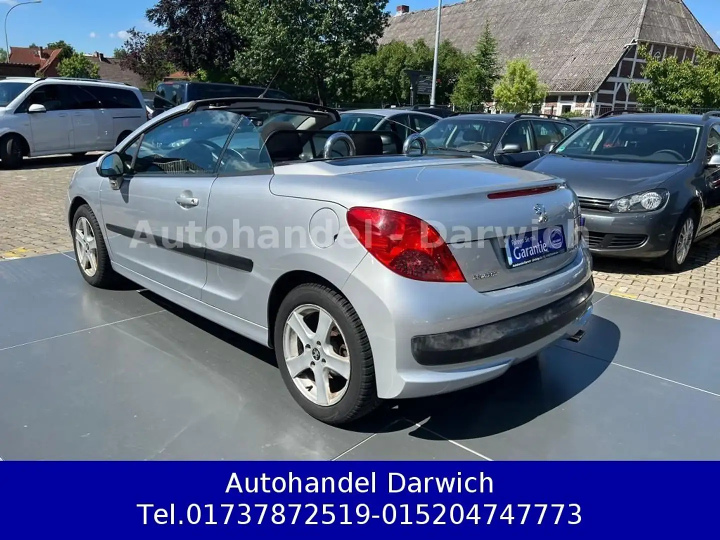 Peugeot 207 CC Cabrio-Coupe Sport 1.6 Klim Top Gris - 2