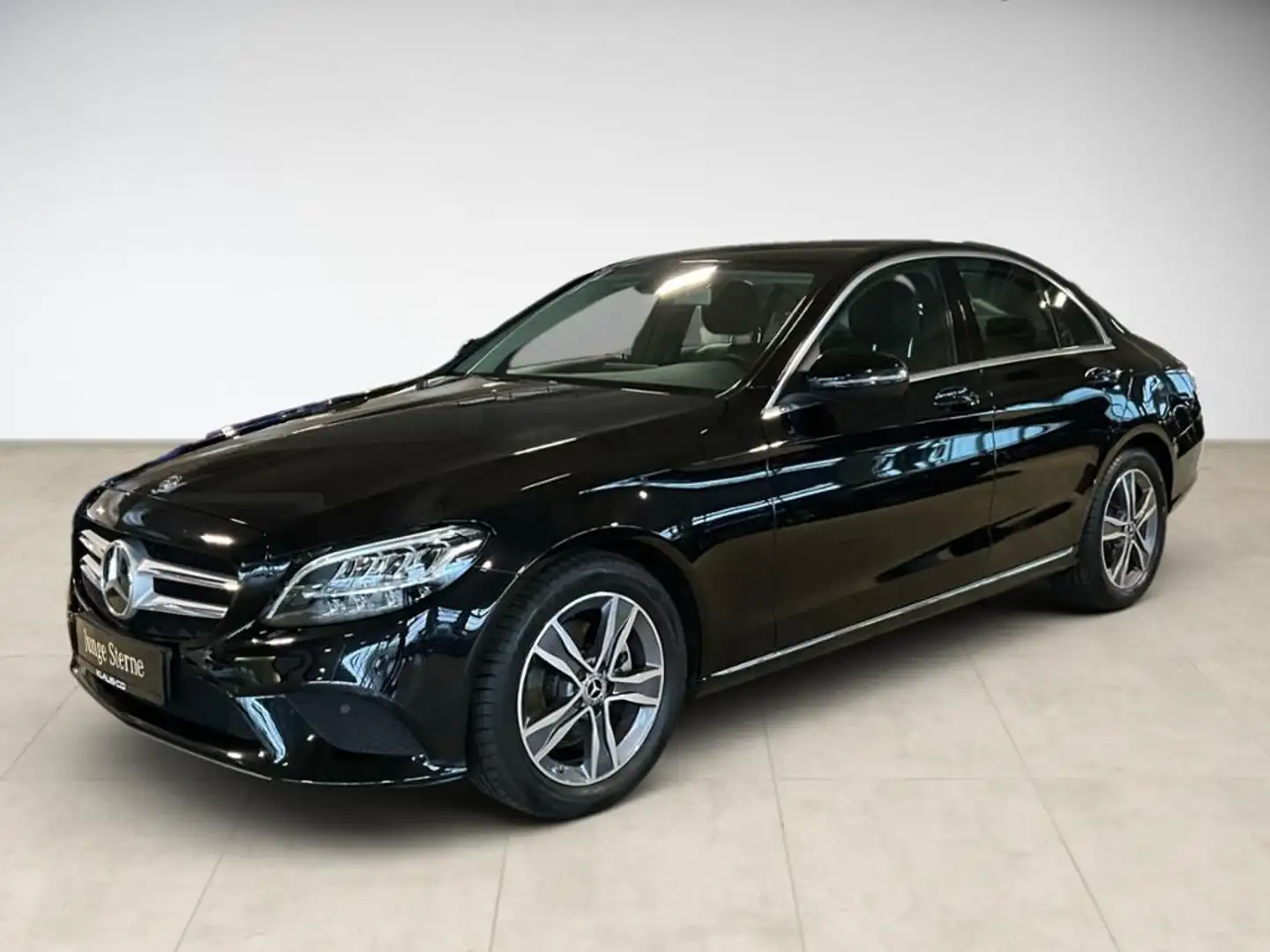 Mercedes-Benz C 200 d Avantgarde AUT Kam. KeyLess KlimaA LED Schwarz - 1