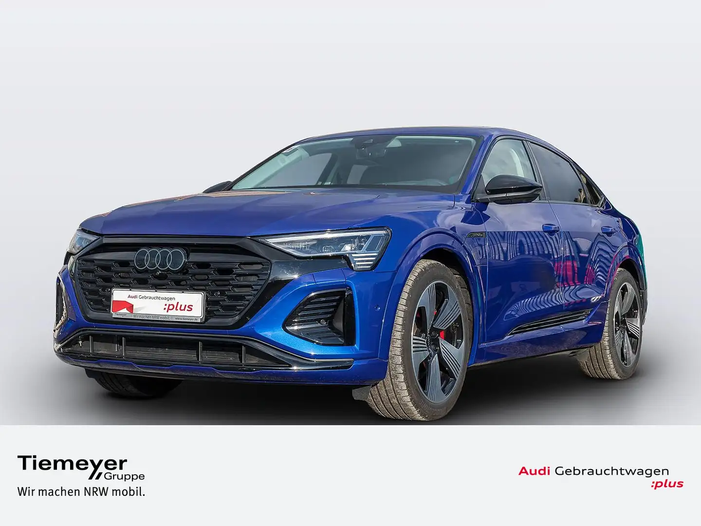 Audi Q8 e-tron 50 Q S LINE LM21 HuD ASSIST Blau - 1